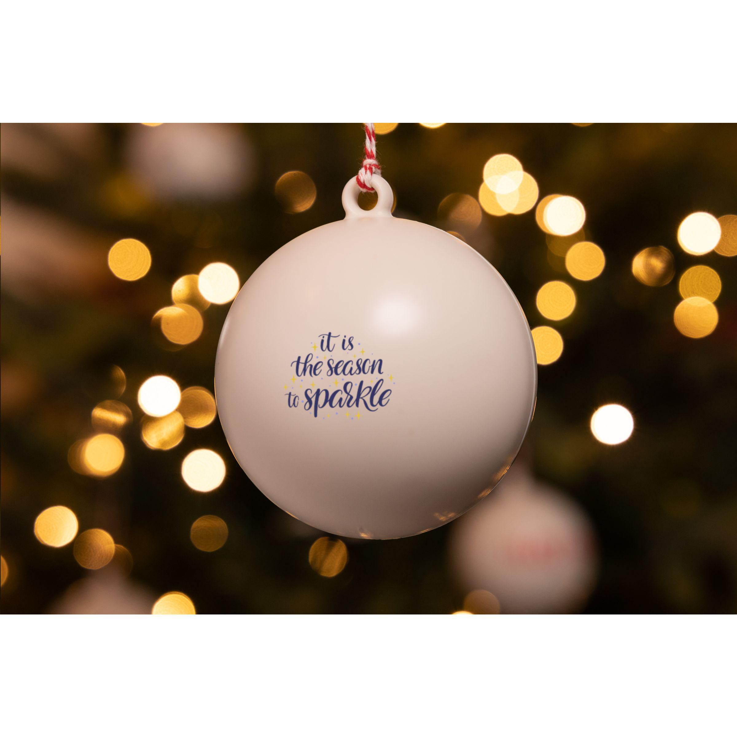 Vue 7 de Boule de Noël Ø 7 cm Recycled PP - Made in Europe