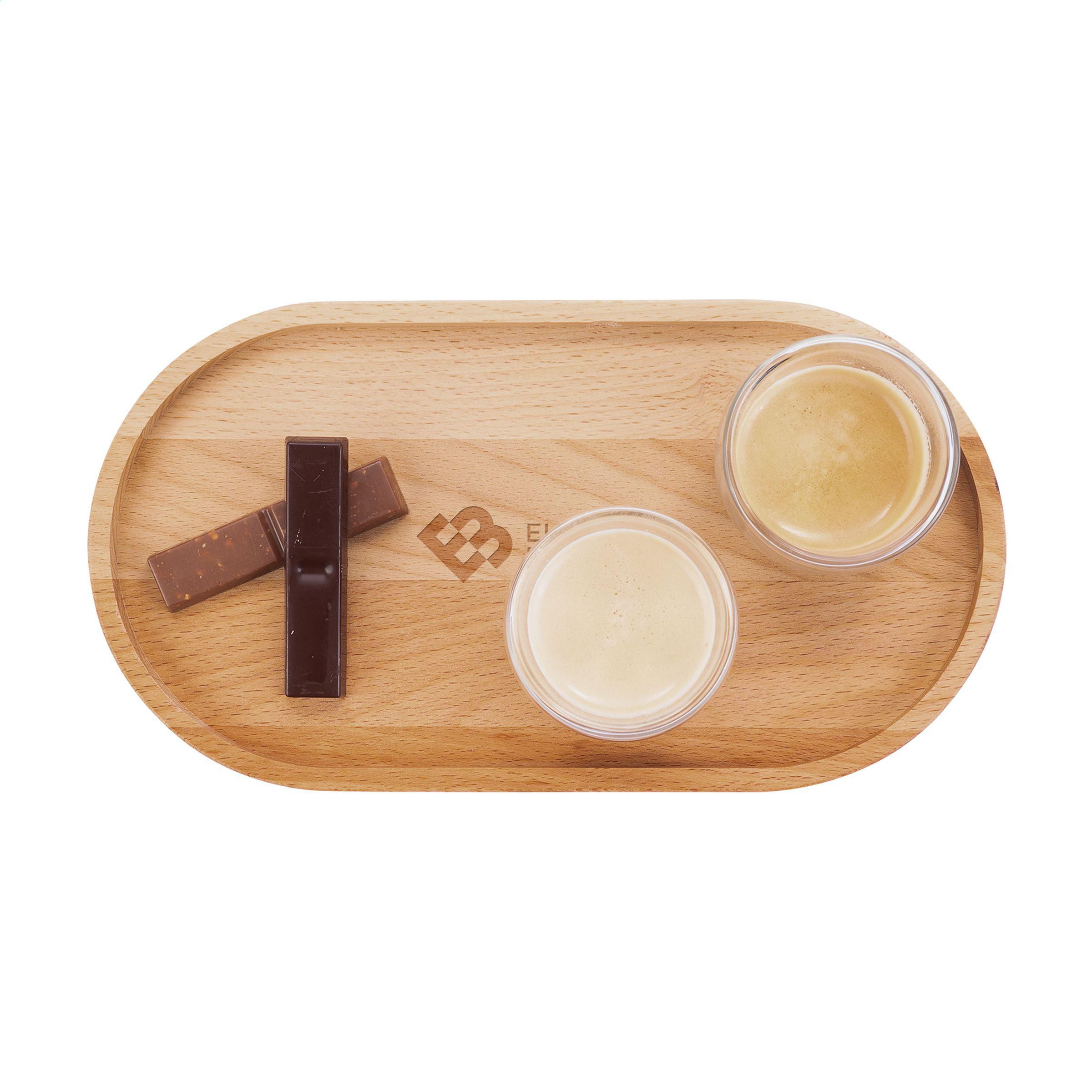 Vue 3 de Bowls and Dishes - Bois de hêtre - Plateau de Service Ovale 27 cm