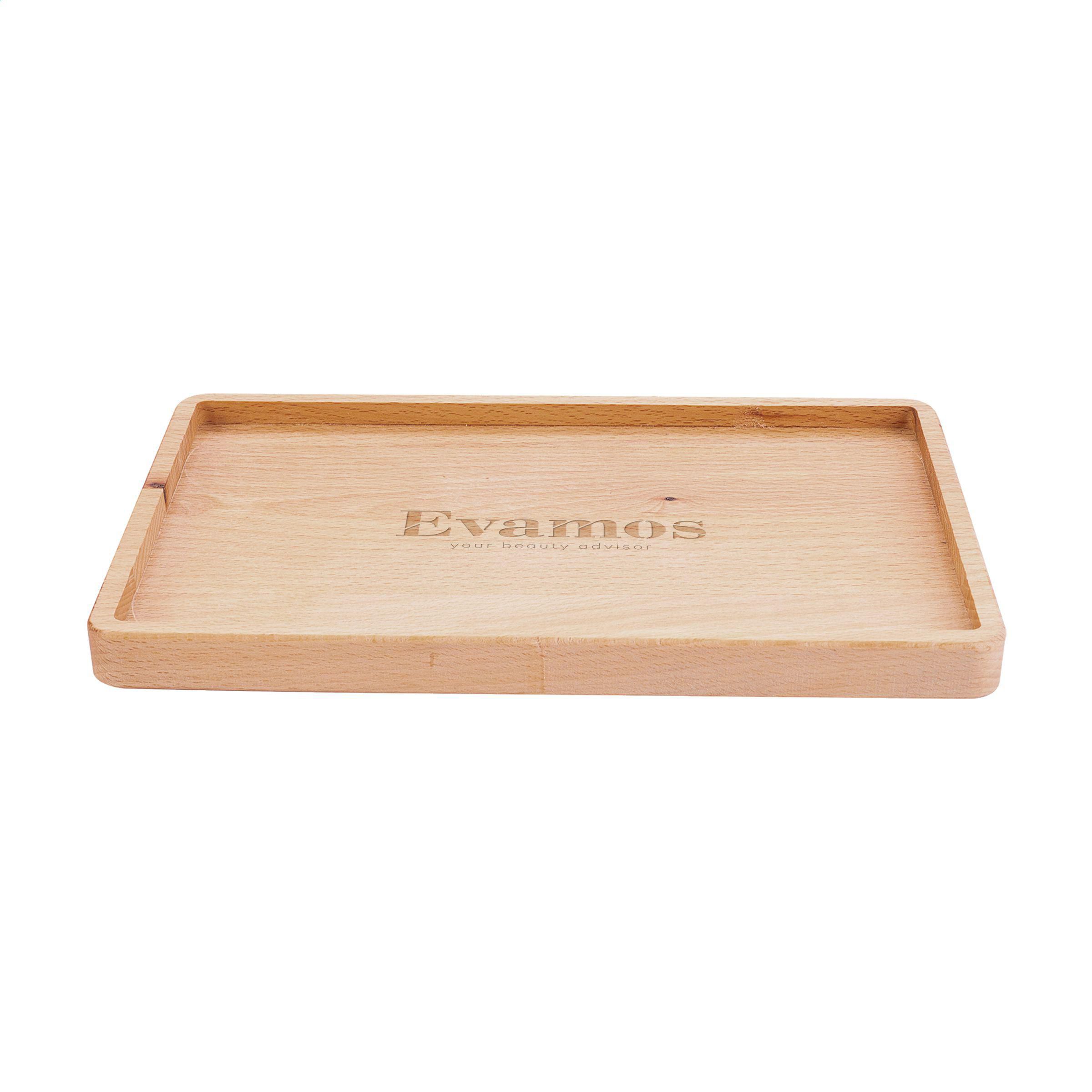Vue 2 de Bowls and Dishes - Bois de hêtre - Plateau de Service 24 cm