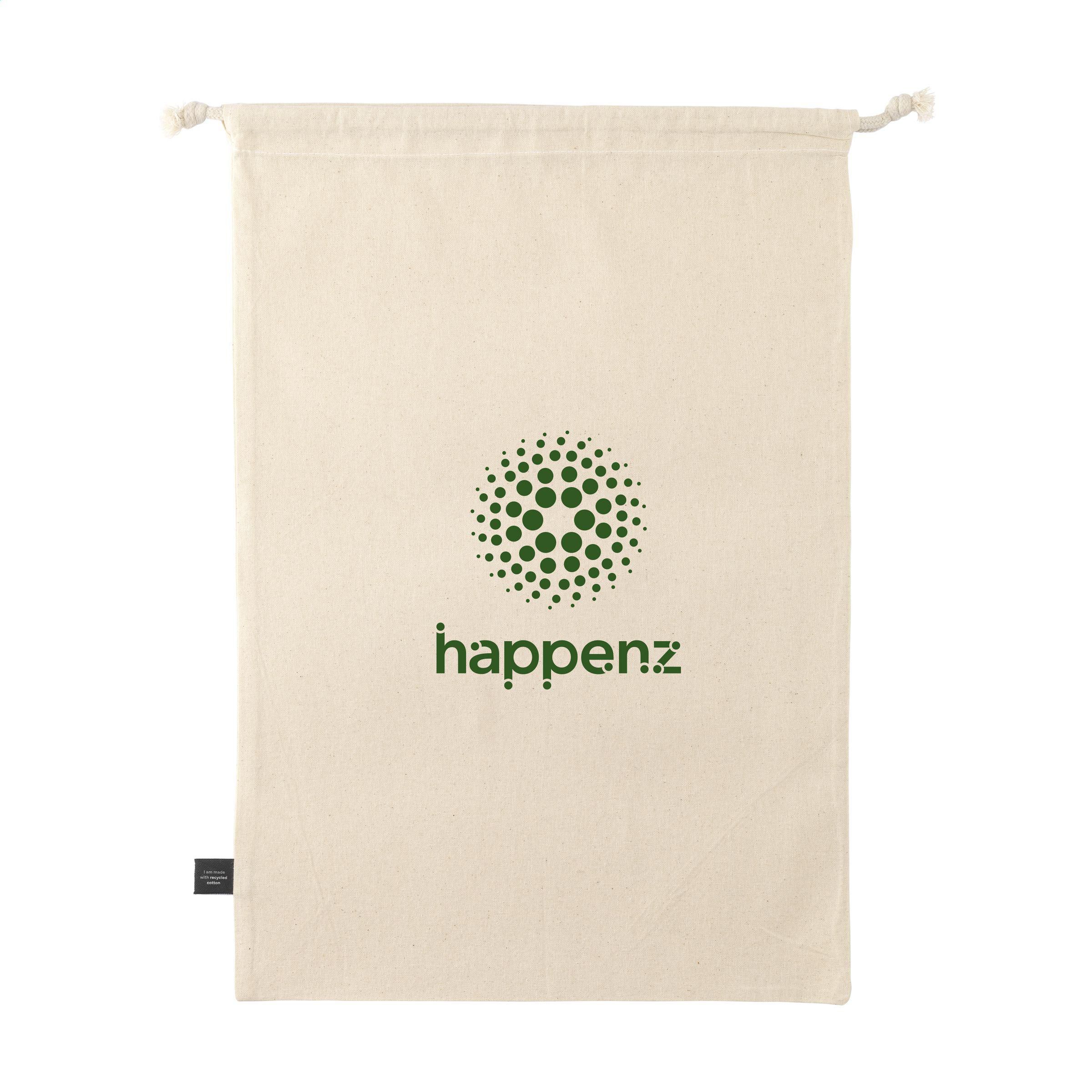 Vue 3 de Gift Pouch Naturel GRS Recycled Cotton (150 g/m²) L