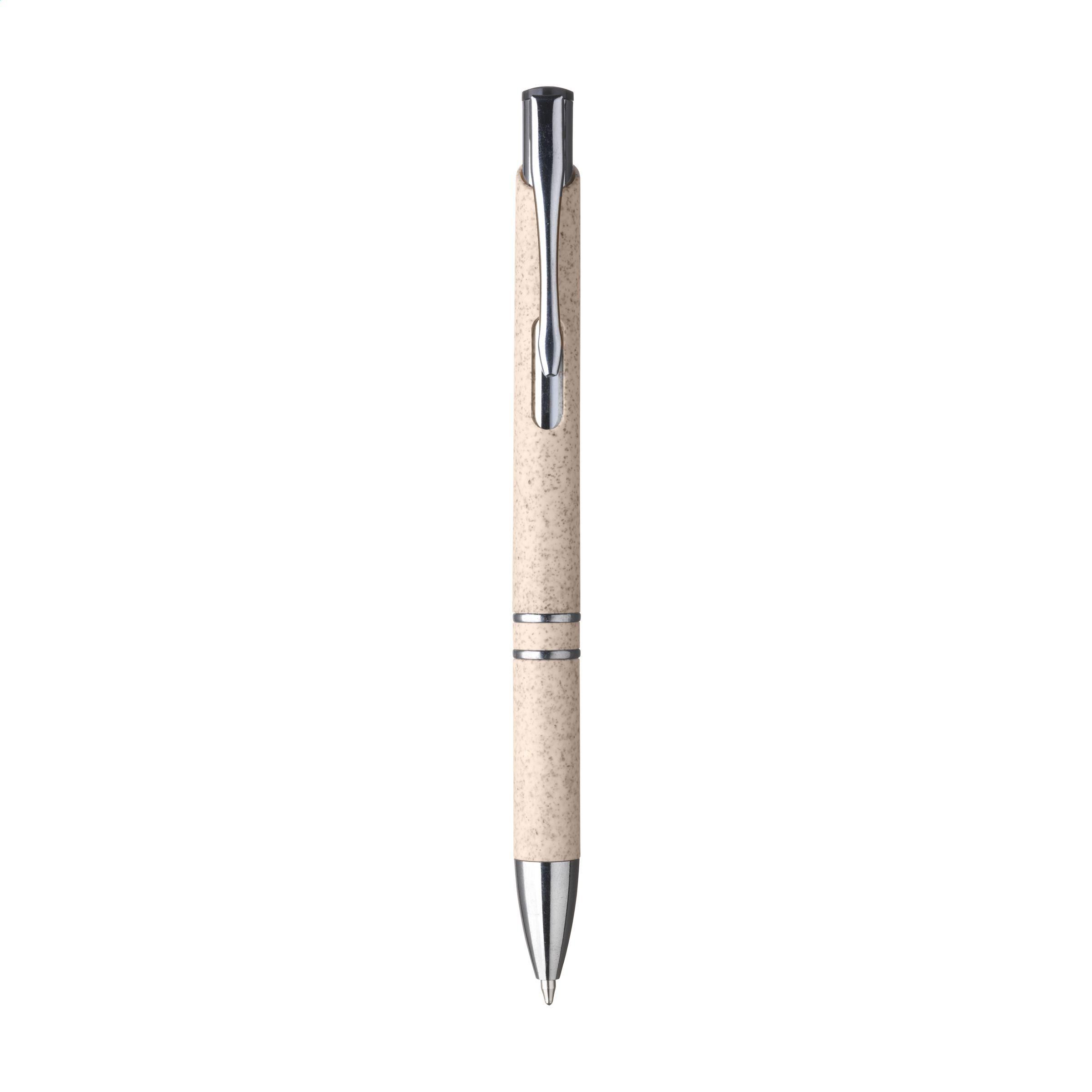 Vue 2 de Ebony Wheat stylo en paille de blé