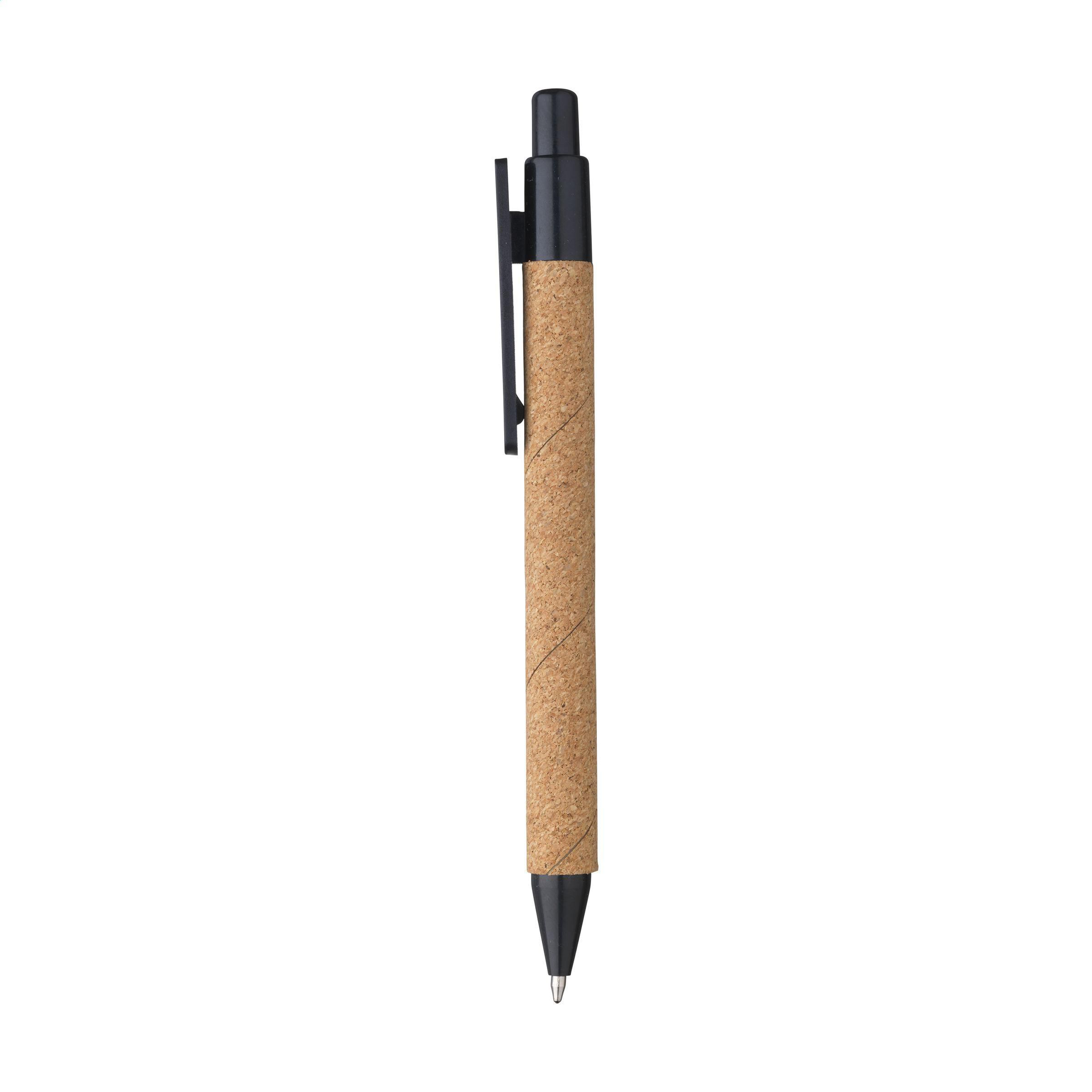 Vue 7 de Cork Write stylo