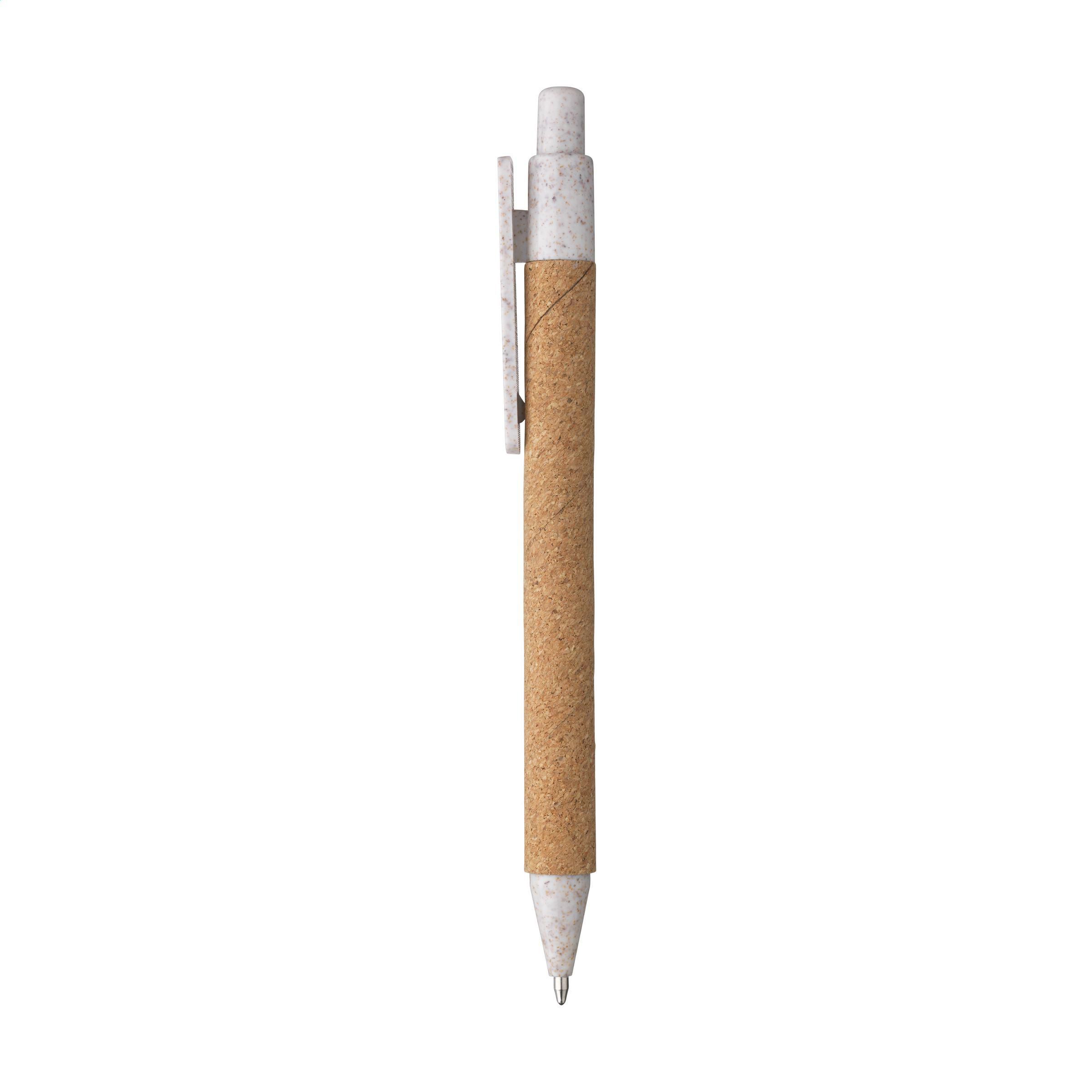 Vue 2 de Cork Write stylo