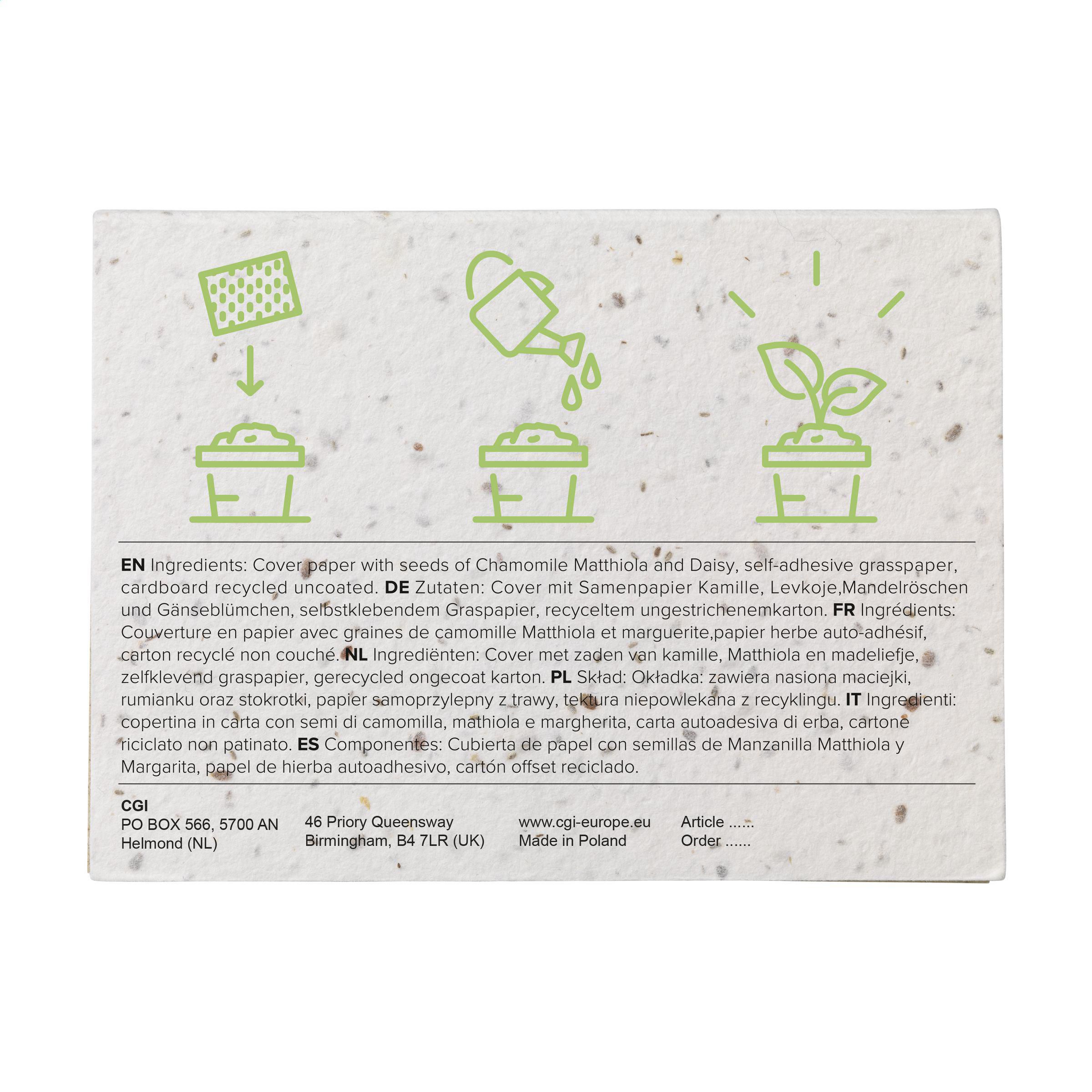 Vue 5 de Memo Growing Paper Sticky Notes bloc-note