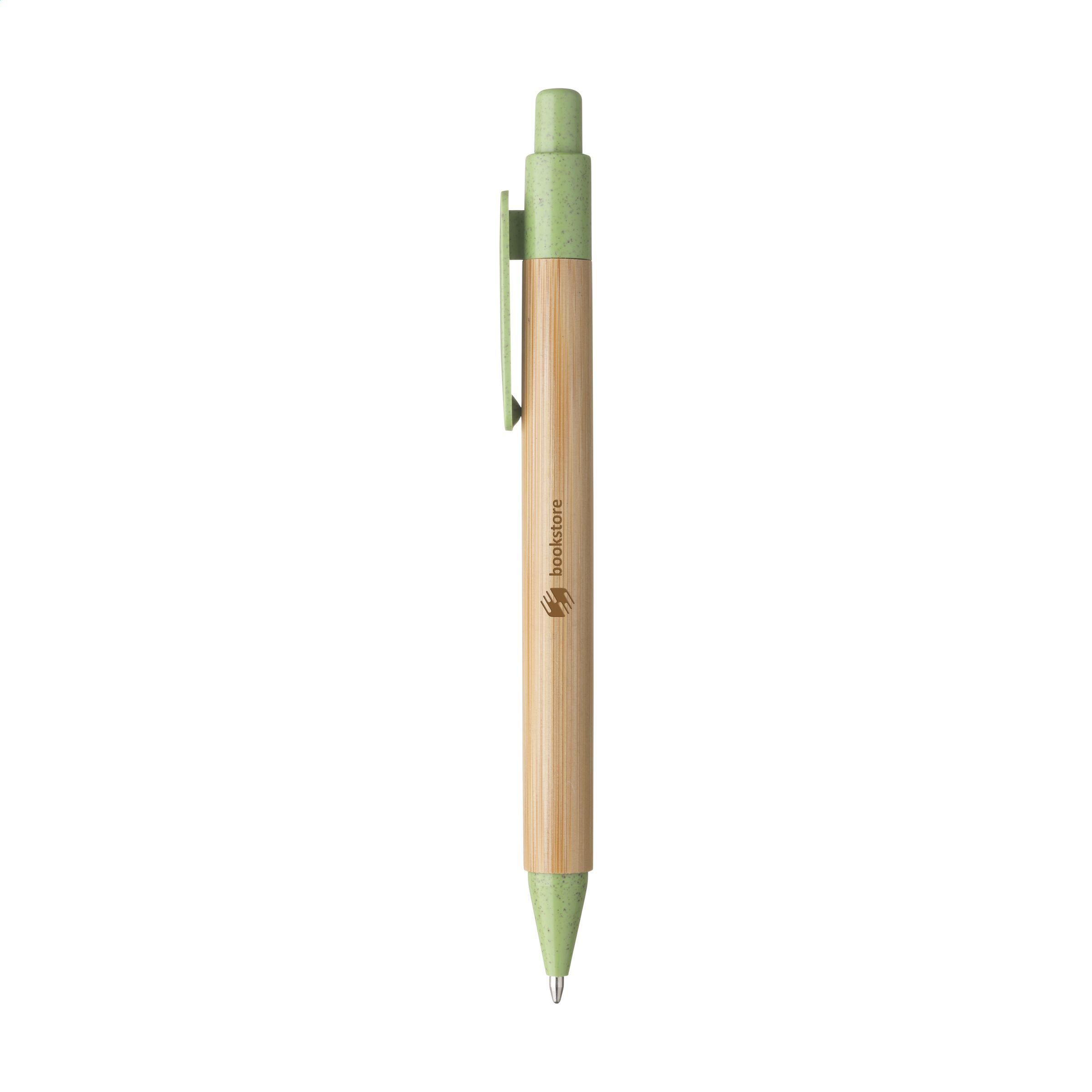 Vue 8 de Bamboo Wheat Pen stylo en paille de blé