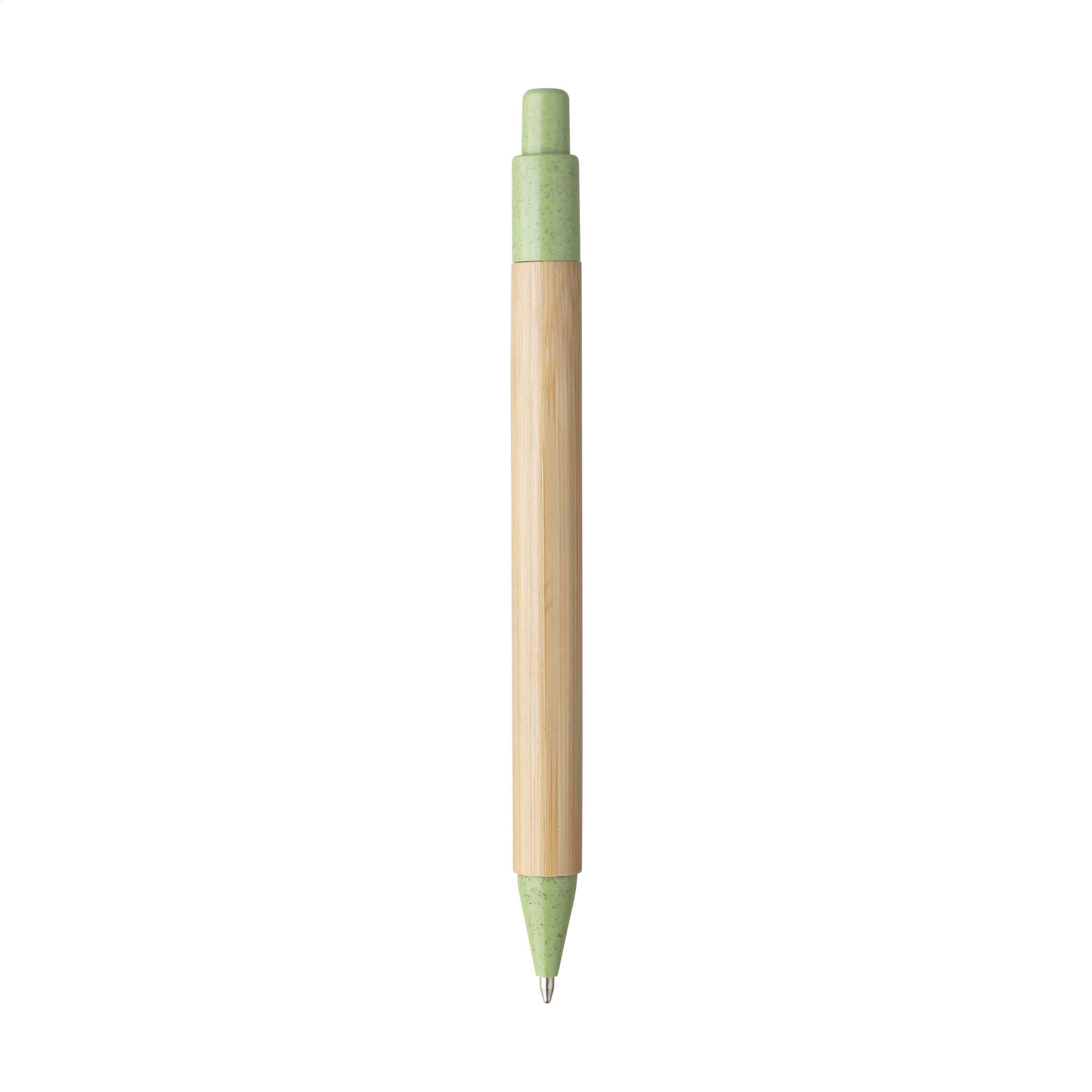 Vue 9 de Bamboo Wheat Pen stylo en paille de blé
