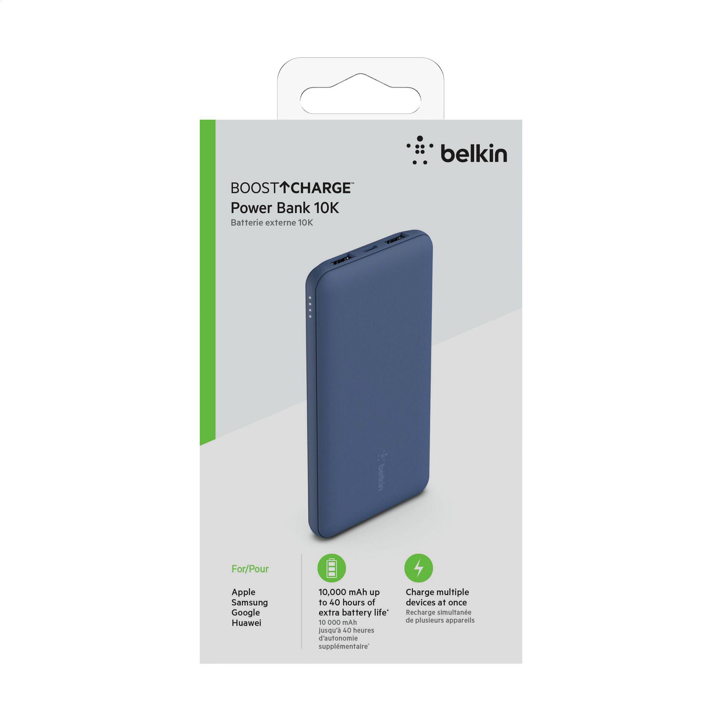 Vue 6 de Belkin BoostCharge Powerbank 10K