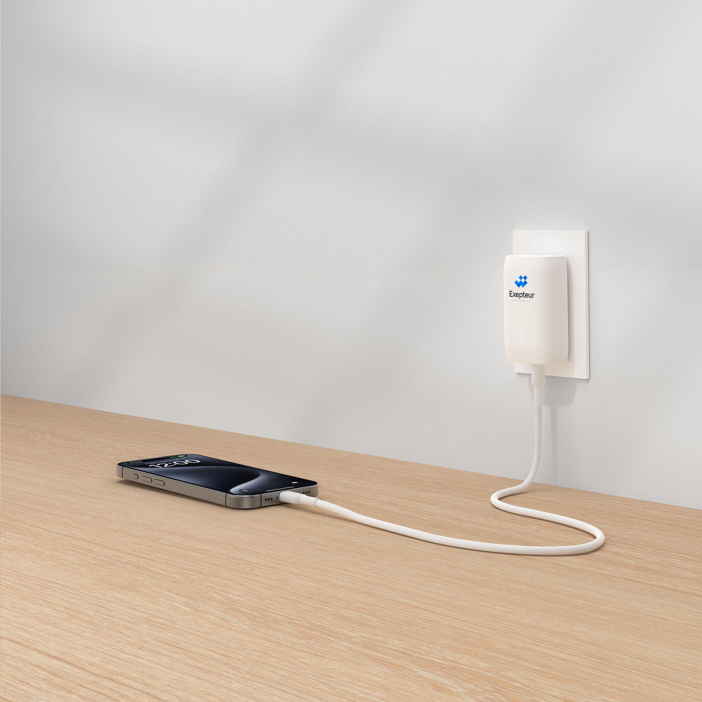 Vue 8 de Belkin BoostCharge 3-Port Wall Charger EU