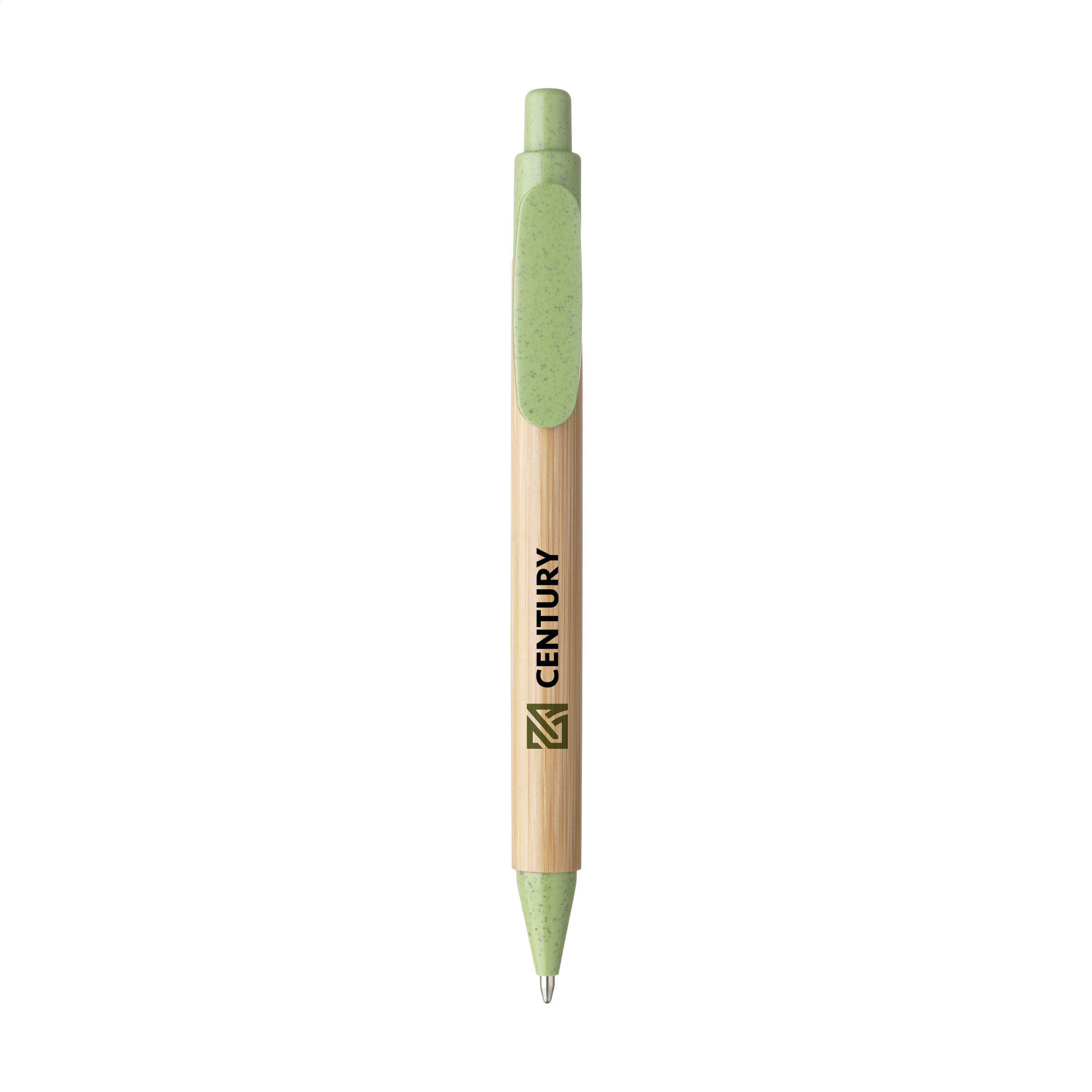 Vue 6 de Bamboo Wheat Pen stylo en paille de blé