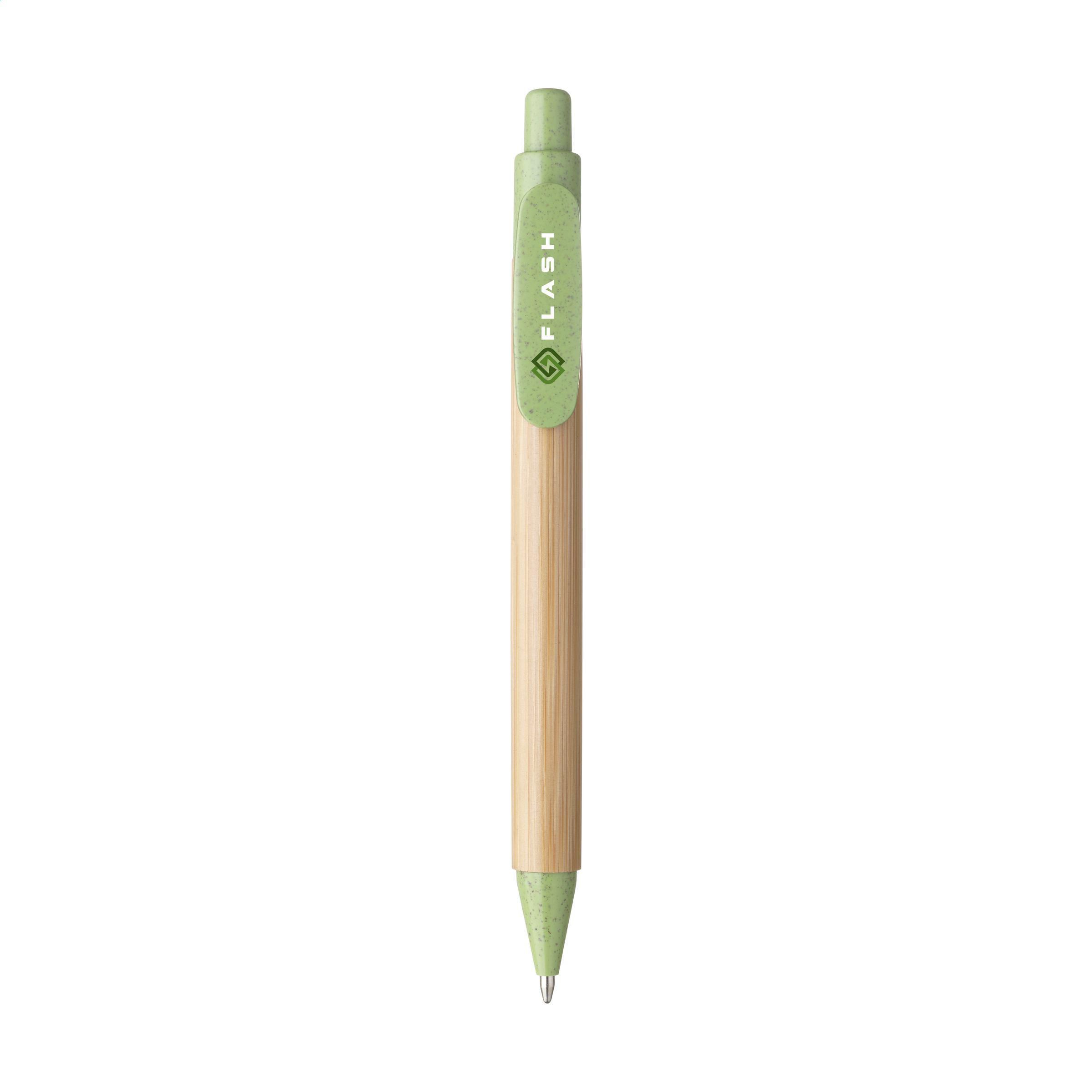 Vue 7 de Bamboo Wheat Pen stylo en paille de blé