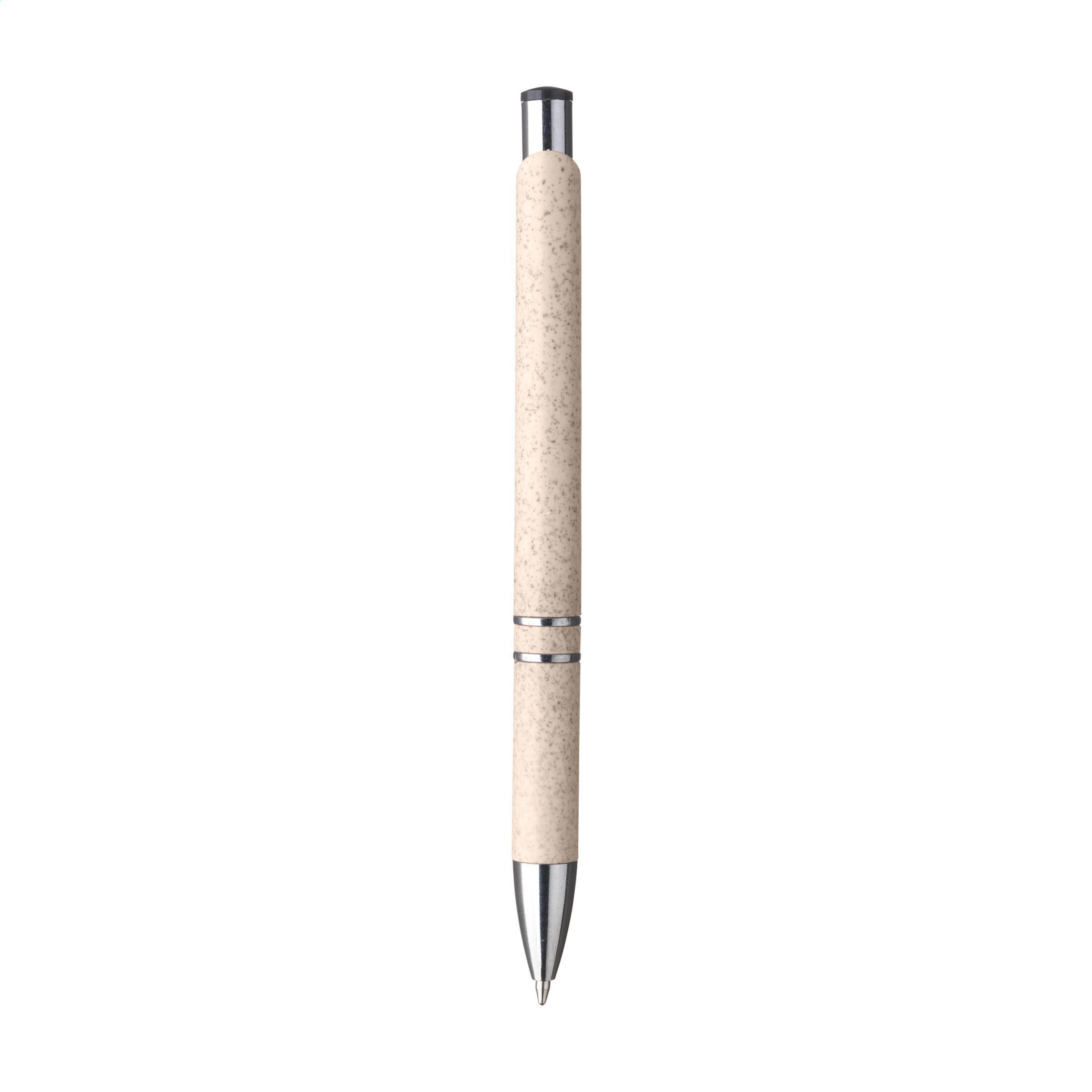 Vue 3 de Ebony Wheat stylo en paille de blé