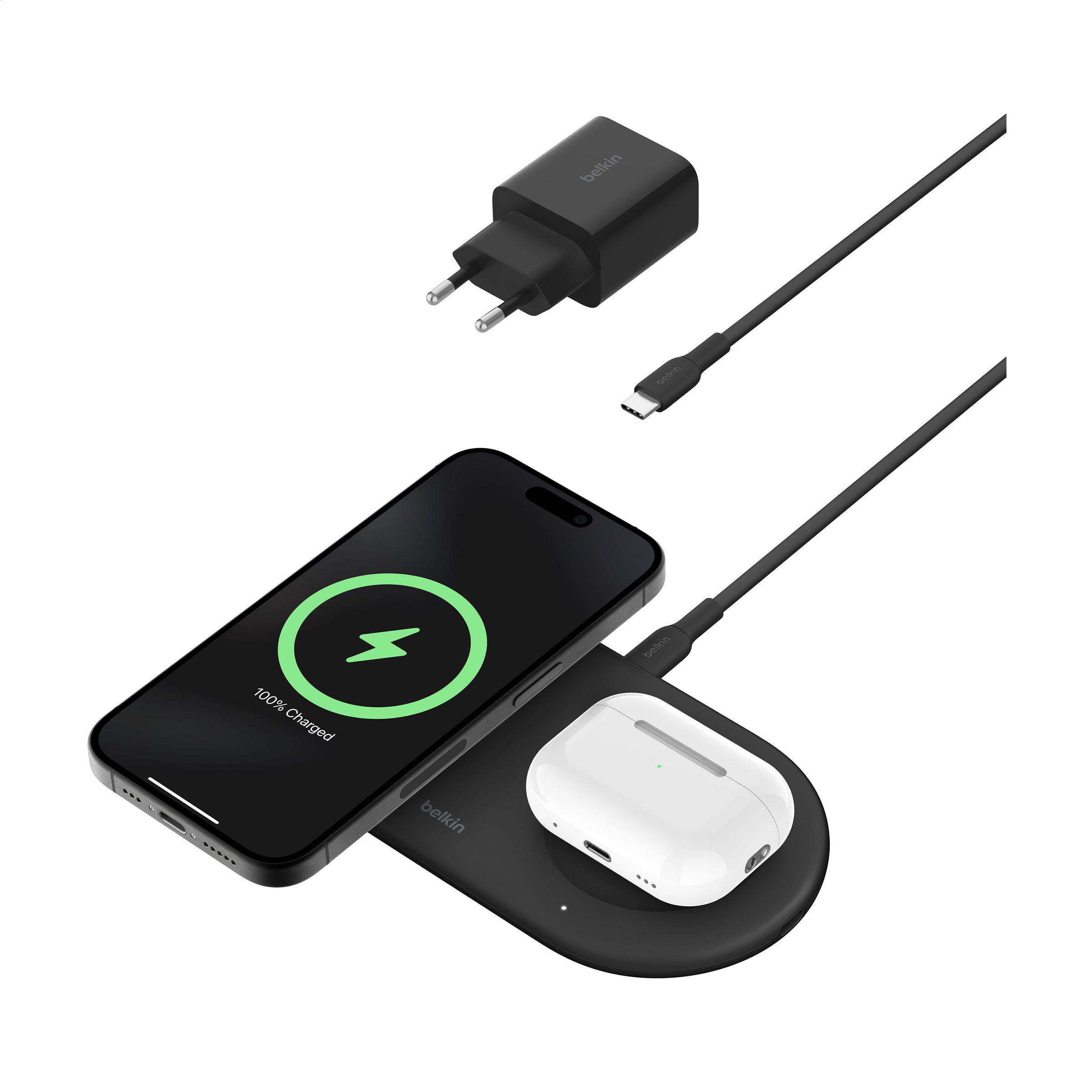 Vue 3 de Belkin BoostCharge Pro 2-in-1 Pad EU