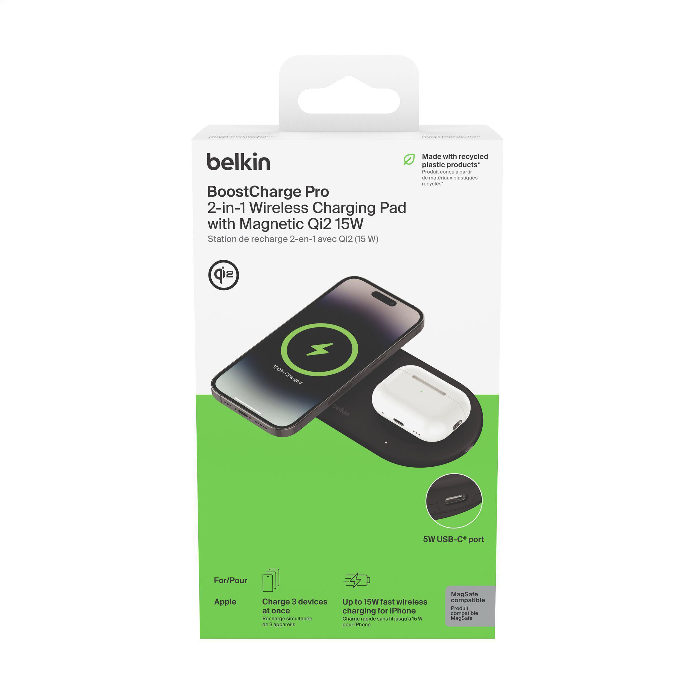 Vue 4 de Belkin BoostCharge Pro 2-in-1 Pad EU