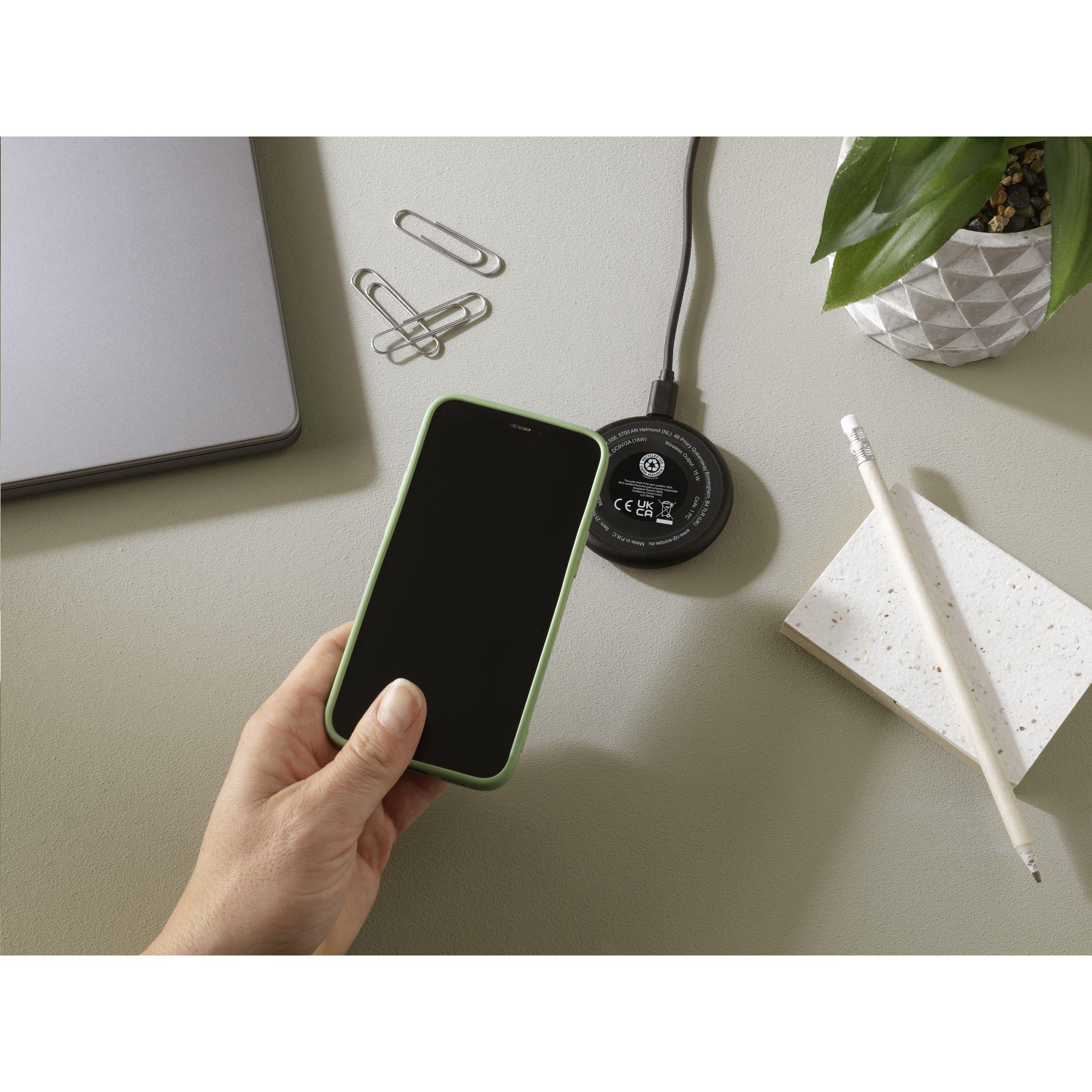 Vue 10 de All-in-one RCS Recycled 15W Magnetic Wireless Charger