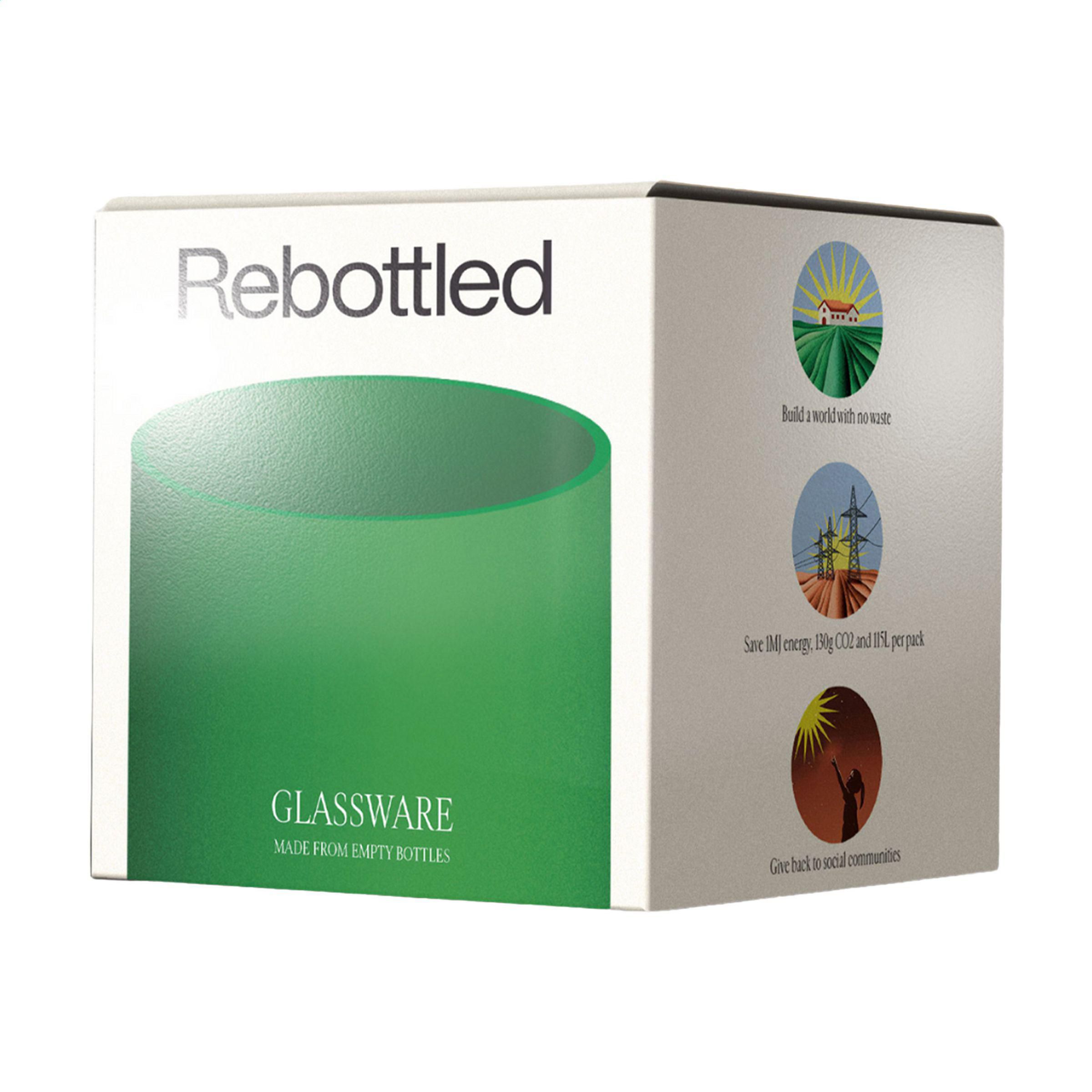 Vue 6 de Rebottled® Short Tumbler 250 ml