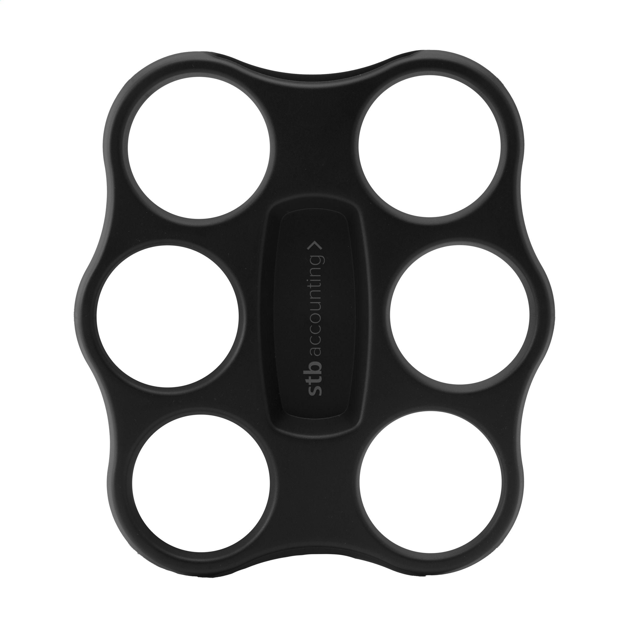 Vue 4 de Circulcup Coffee Cup Tray 6-hole Ø 8 cm