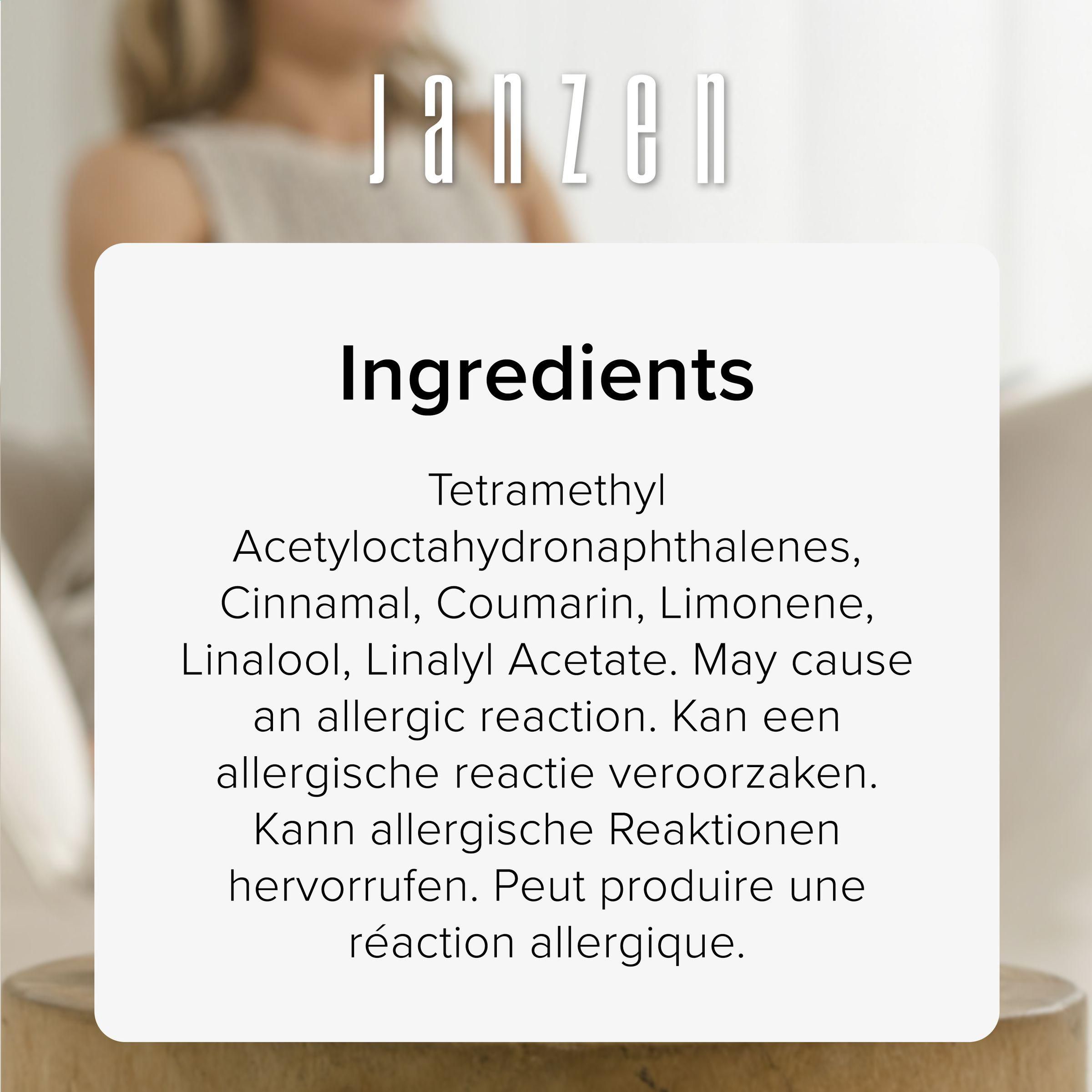 Vue 6 de JANZEN Scented Candle Black 22 bougie parfumée