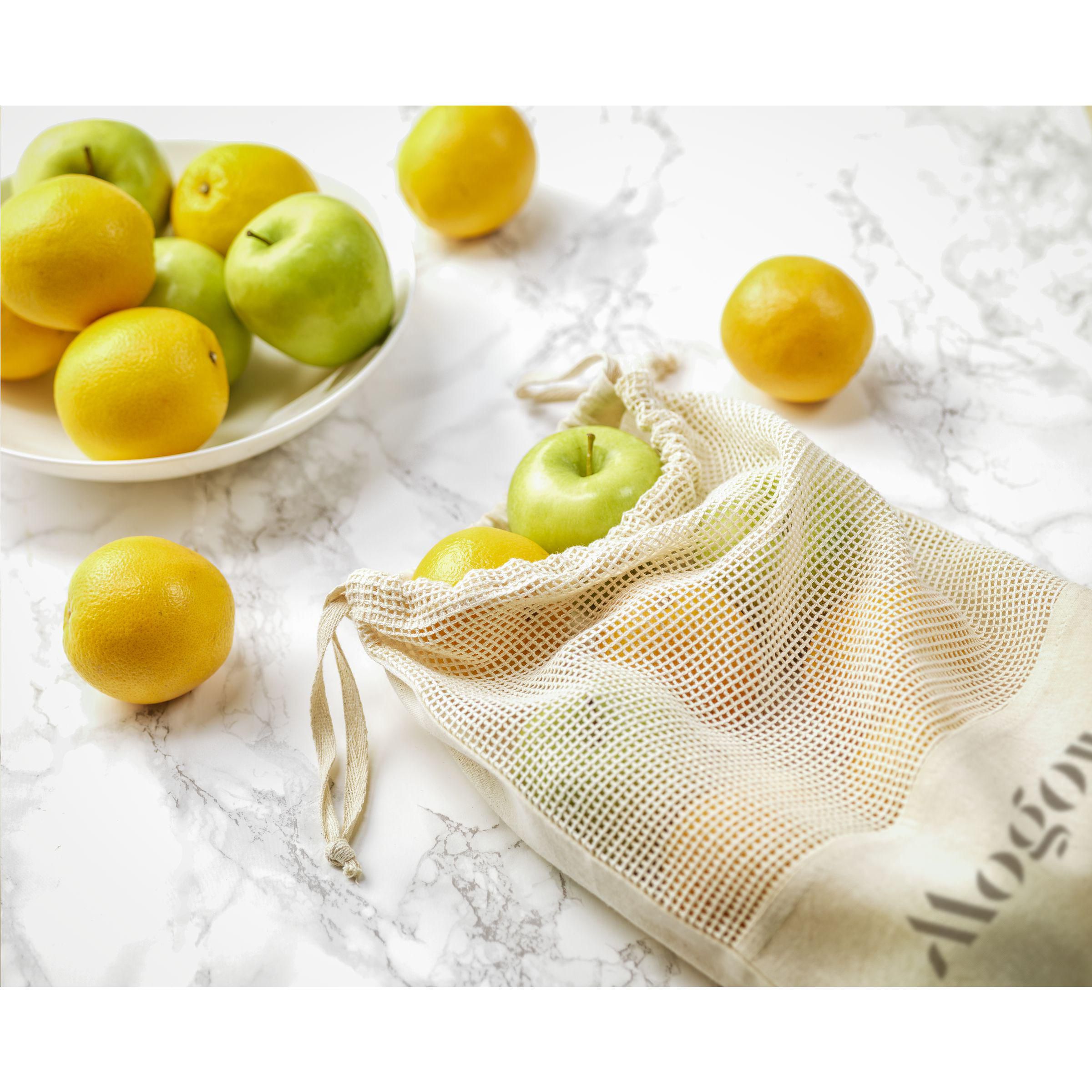 Vue 10 de Natura Organic Mesh Bag (120 g/m²) sac à fruits