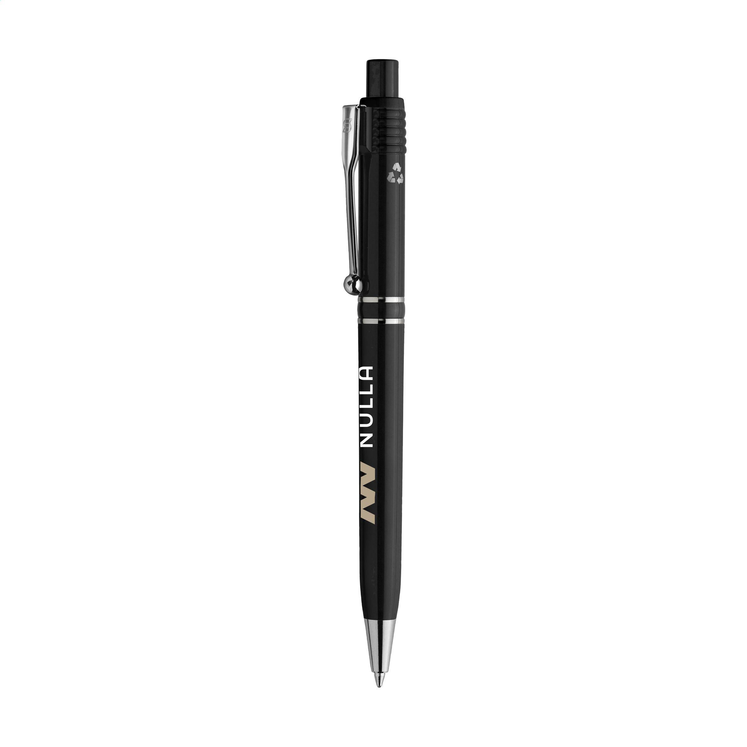 Vue 5 de Stilolinea Raja Chrome Recycled stylo