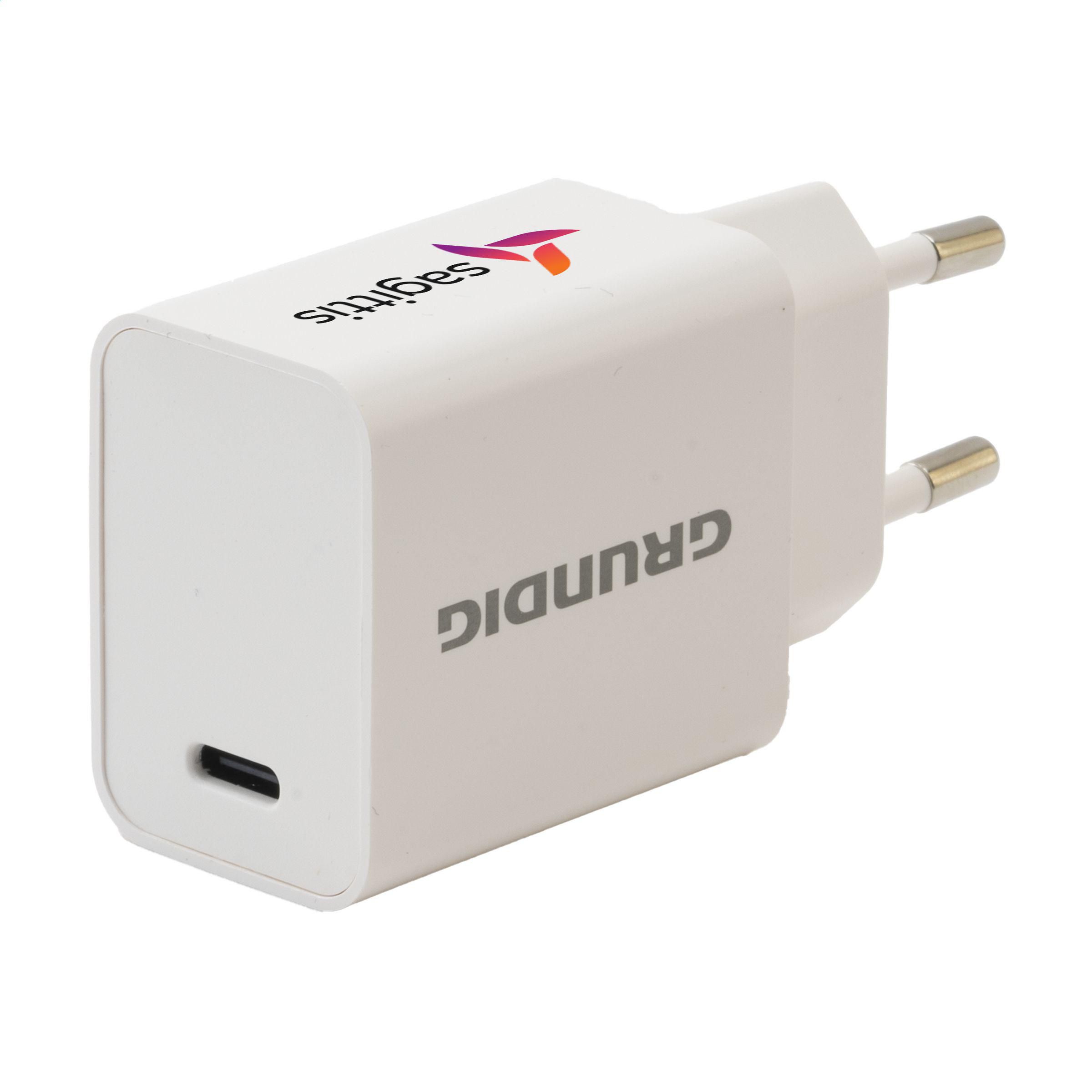 Vue 4 de Grundig Wall Charger 230V fiche de charge