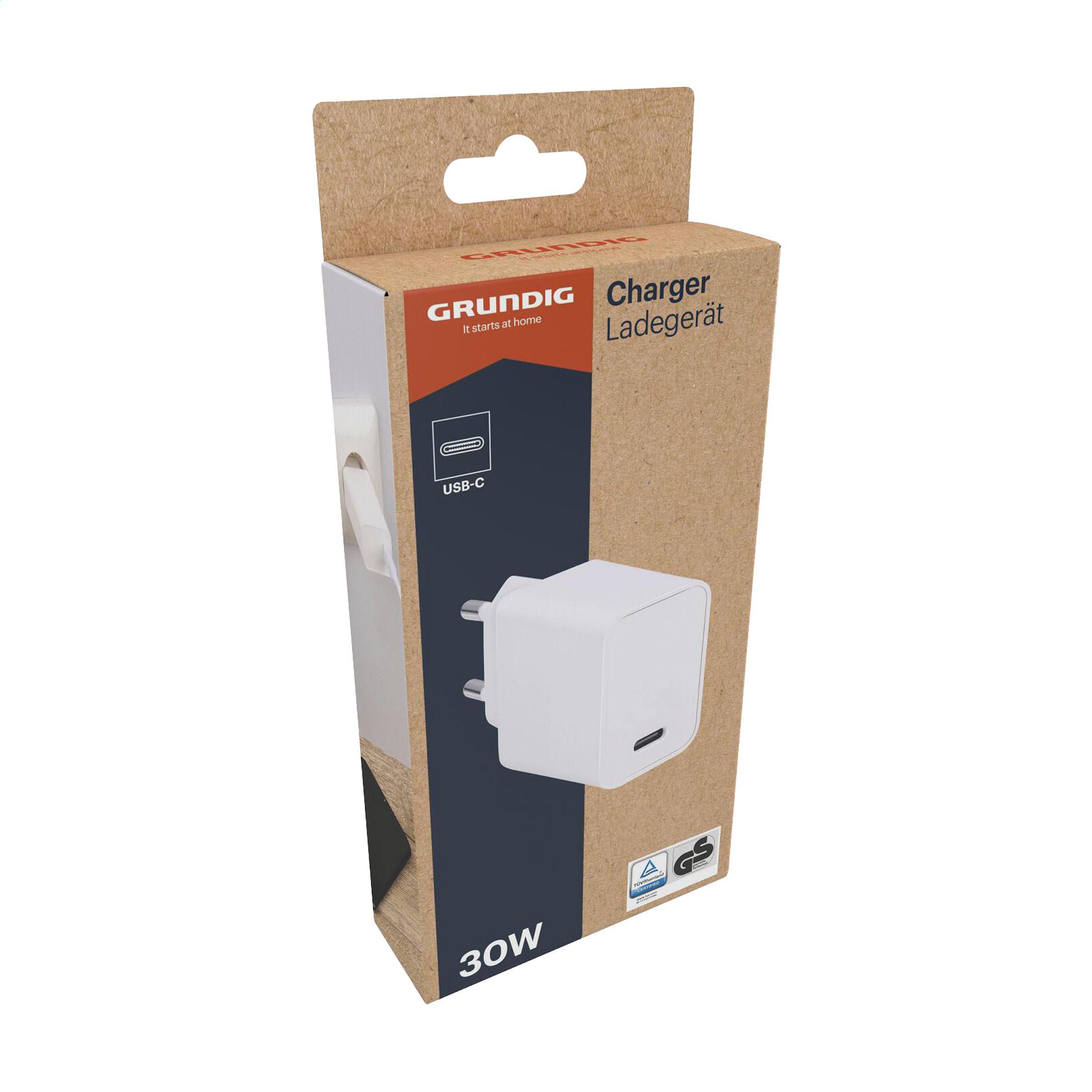 Vue 6 de Grundig Wall Charger 230V fiche de charge