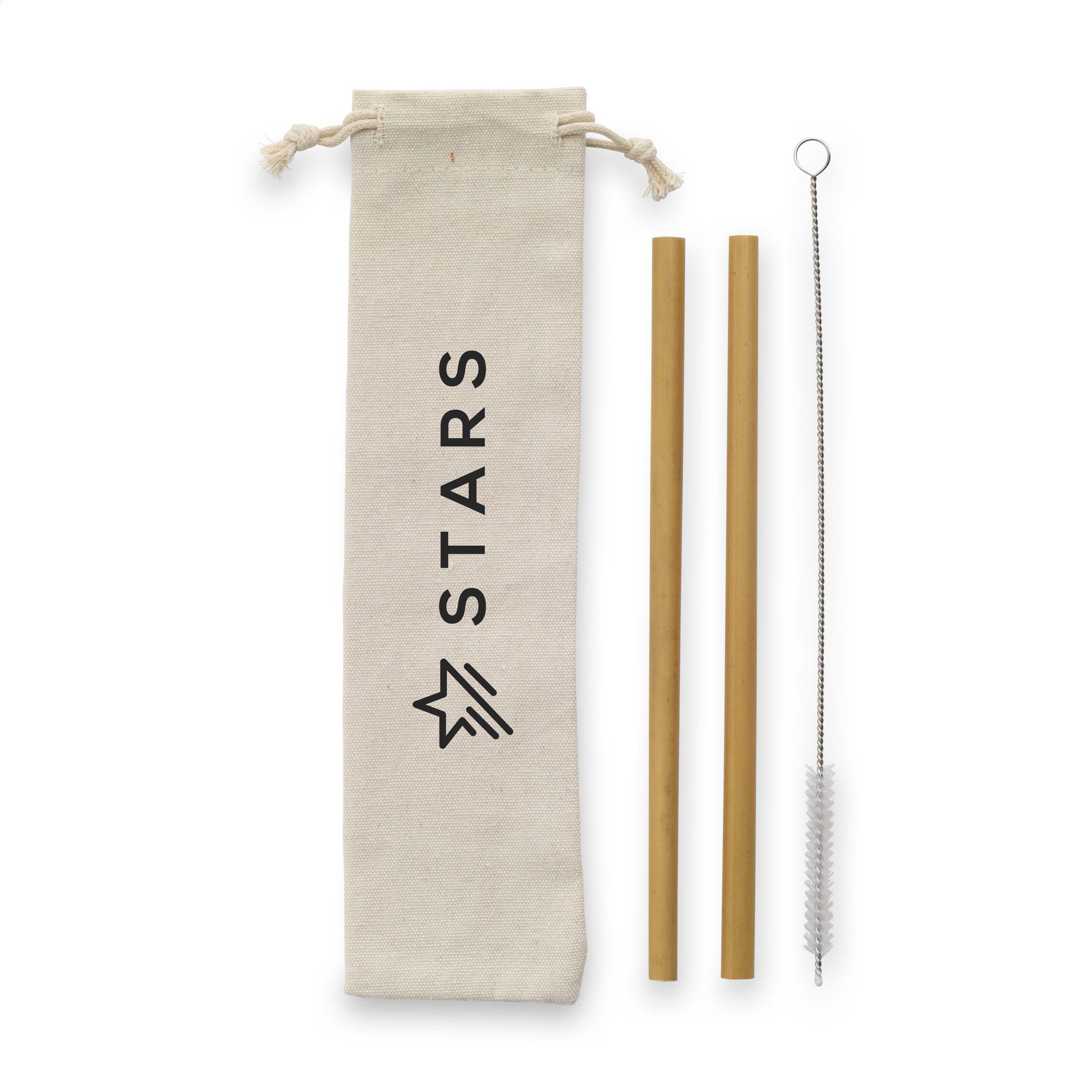 Bamboe Straw Set pailles en bambou