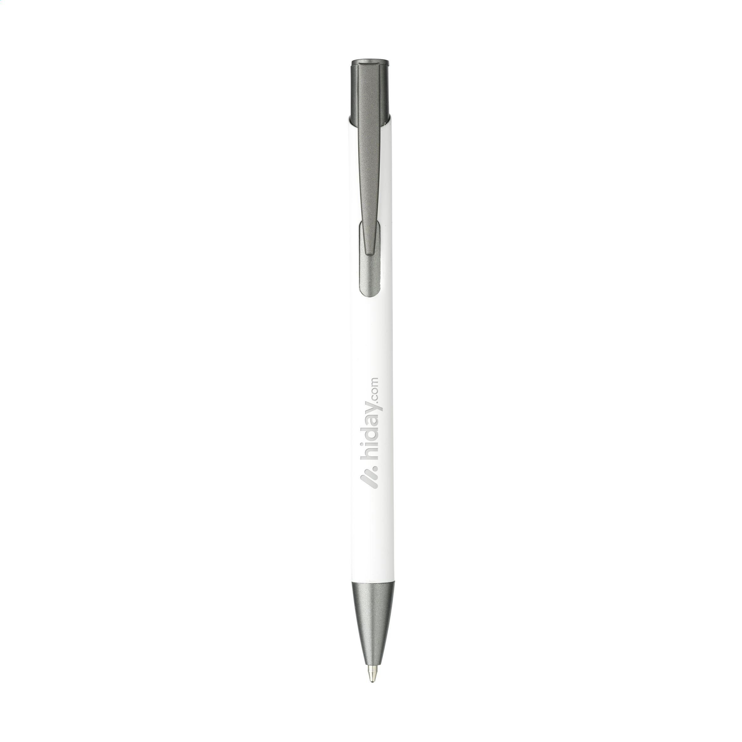 Vue 2 de Ebony Soft RCS Recycled Alu SoftTouch stylo