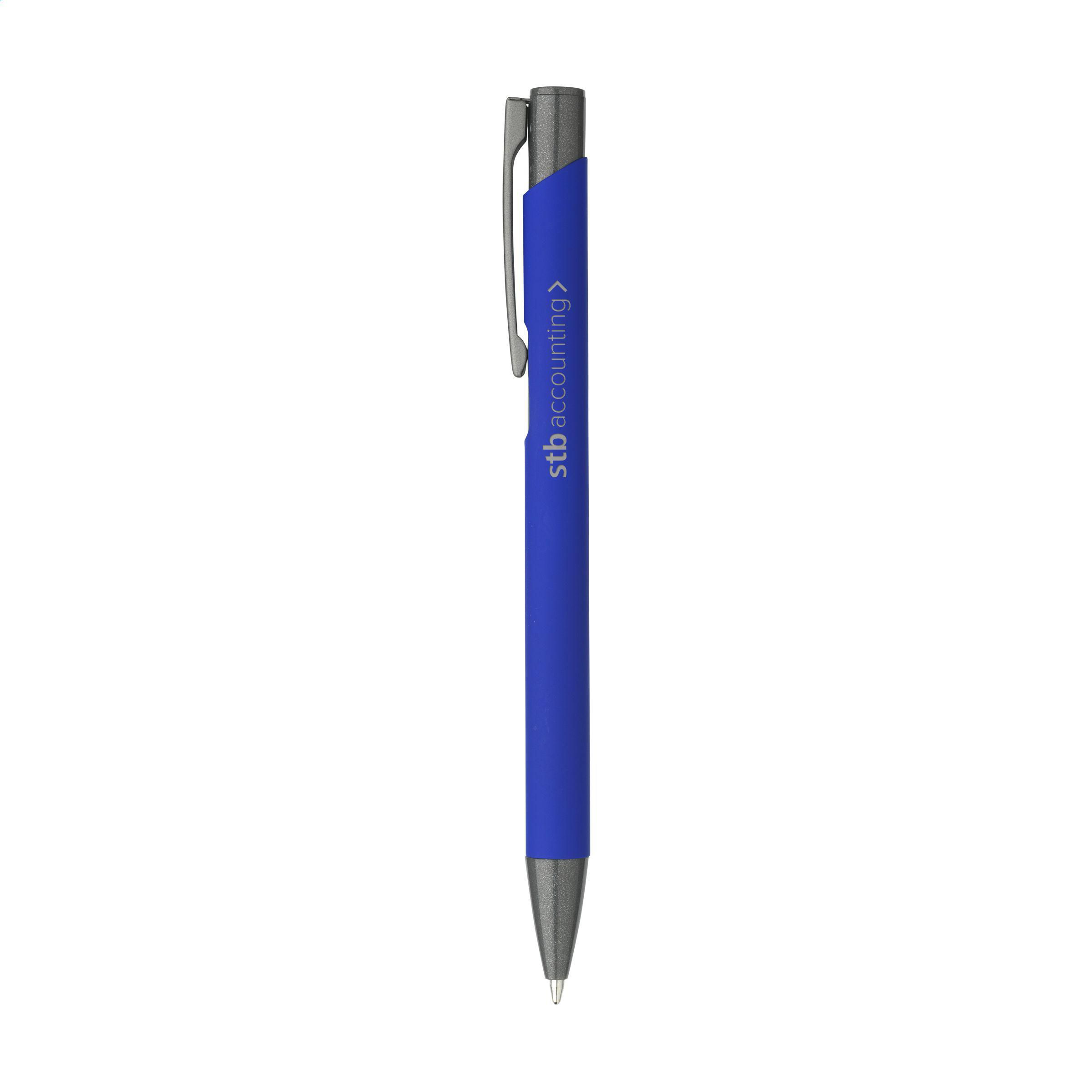 Vue 3 de Ebony Soft RCS Recycled Alu SoftTouch stylo