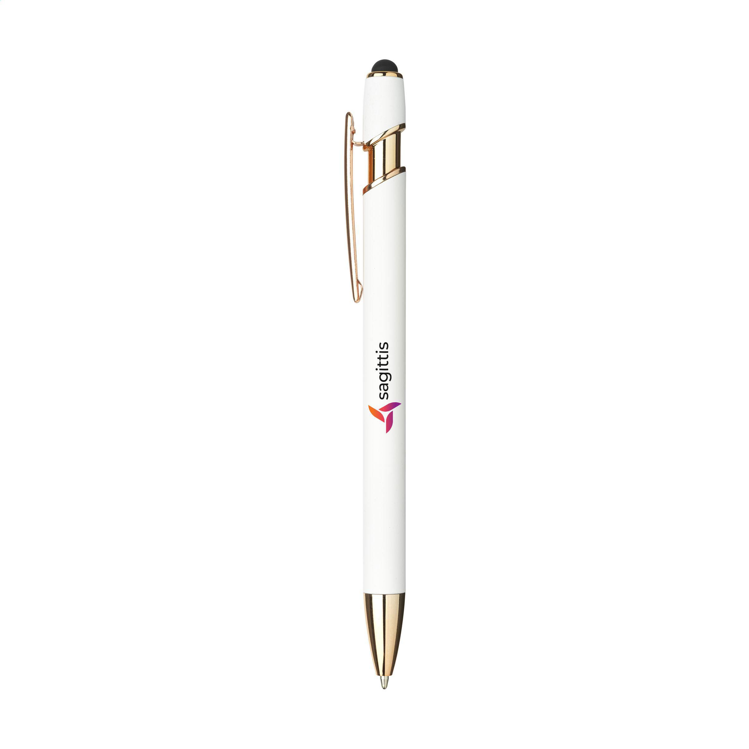 Vue 2 de Luca Copper Stylus RCS Recycled Alu SoftTouch