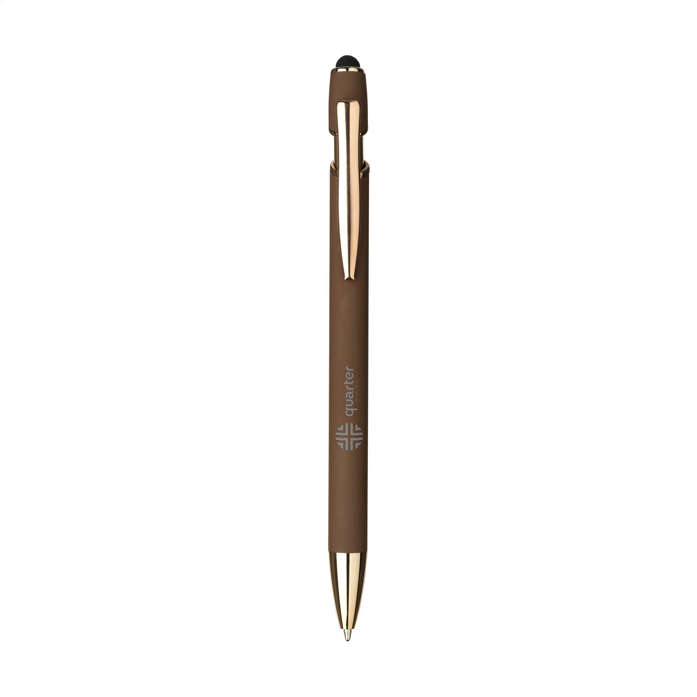 Vue 4 de Luca Copper Stylus RCS Recycled Alu SoftTouch