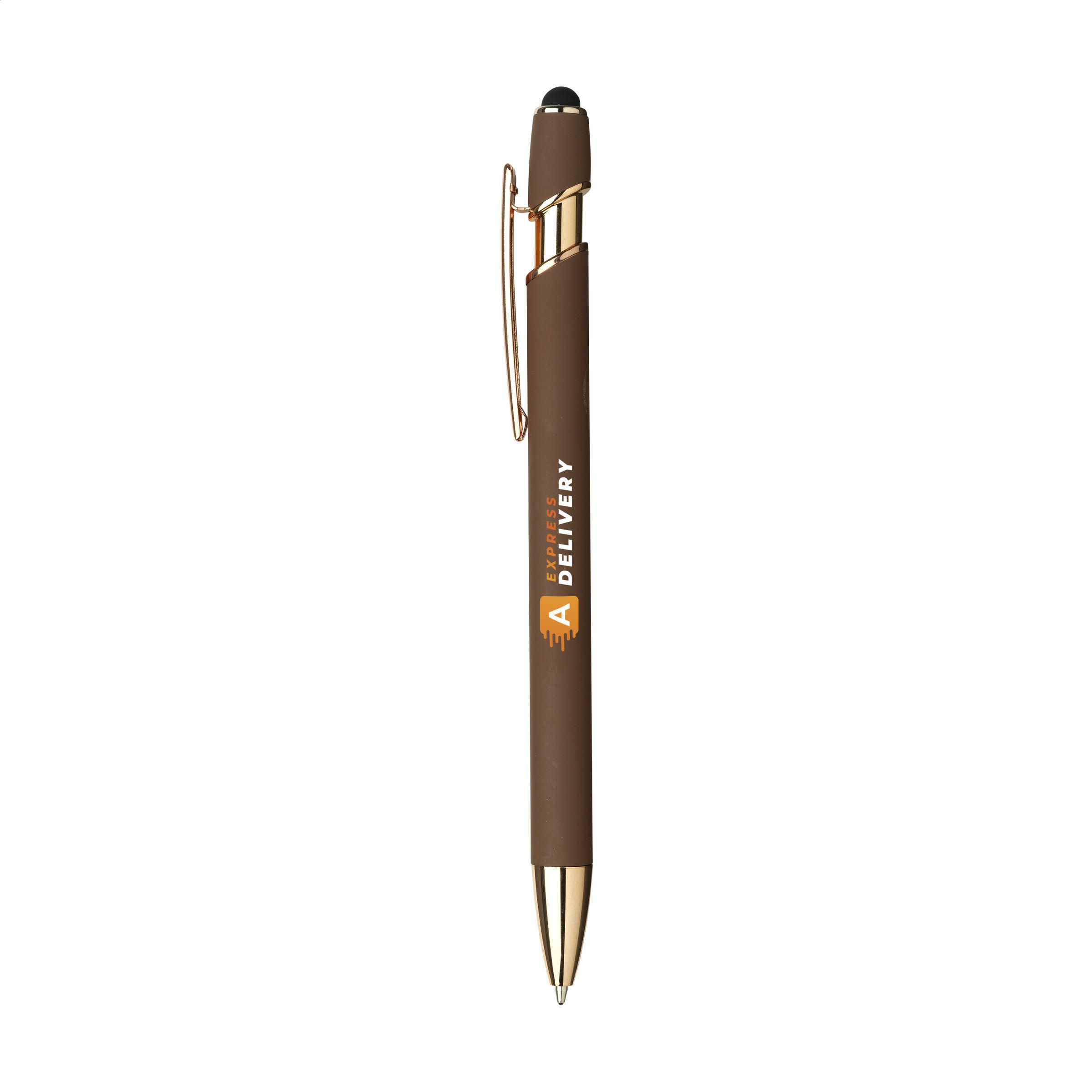 Vue 5 de Luca Copper Stylus RCS Recycled Alu SoftTouch