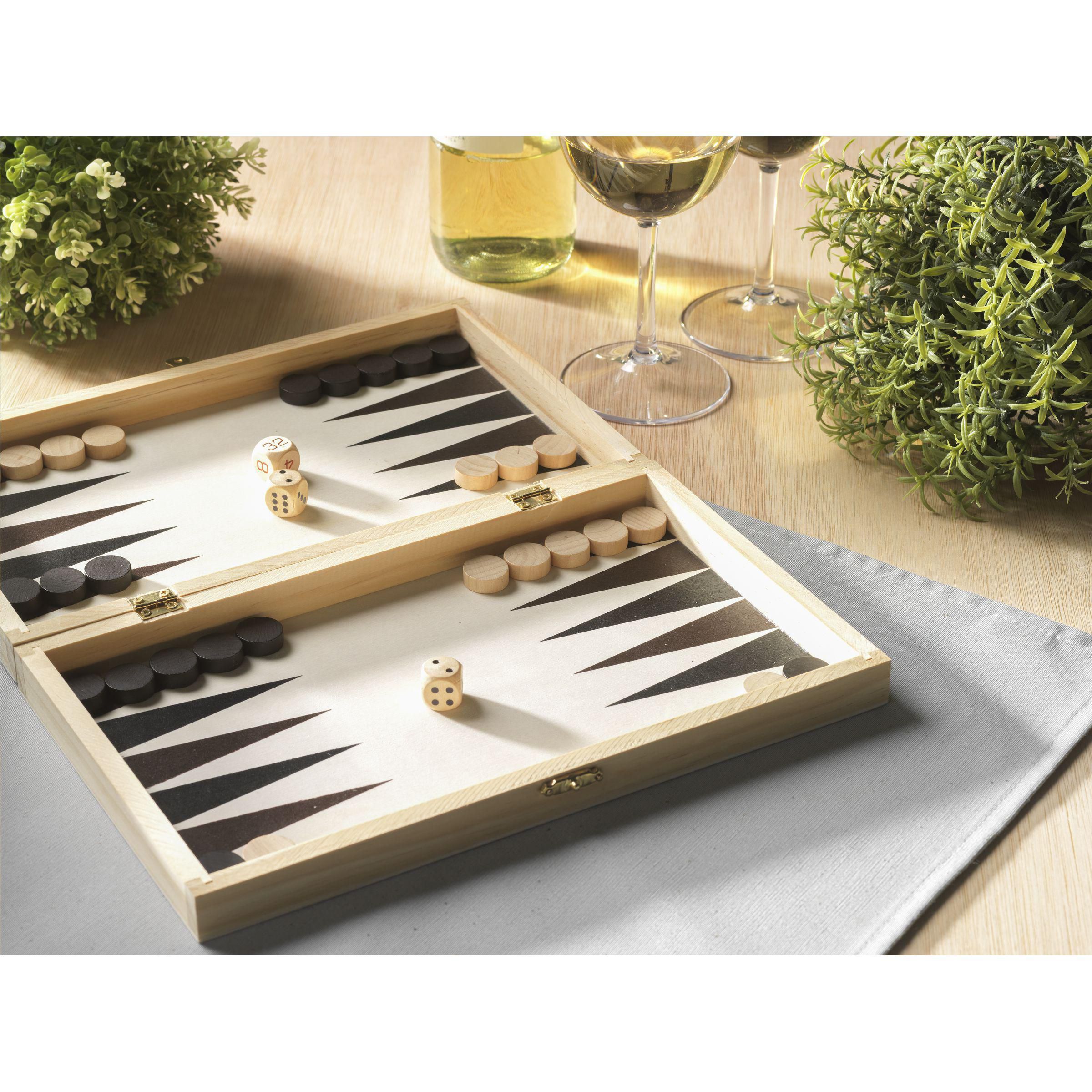 Vue 6 de Backgammon Game Box