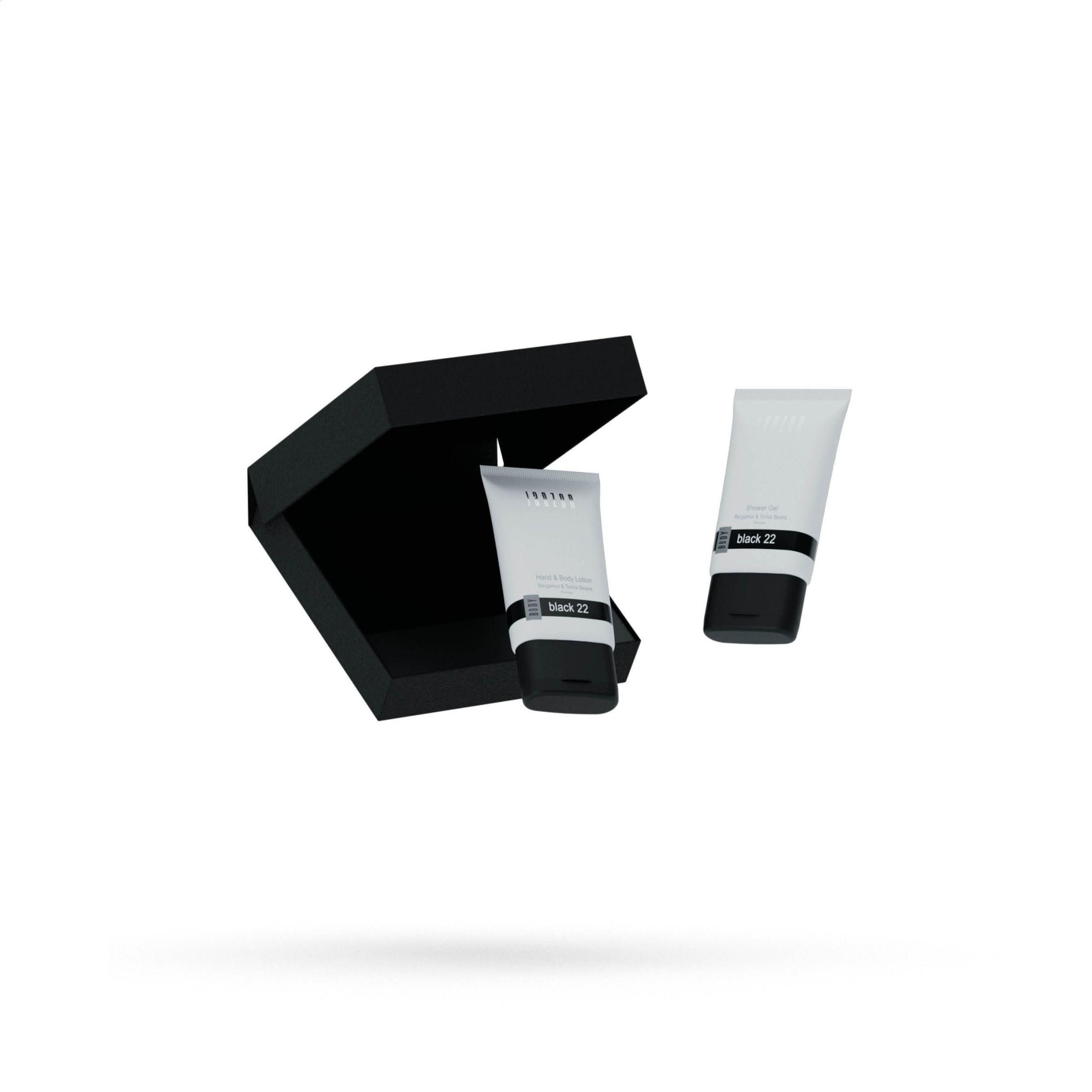 Vue 2 de JANZEN Black 22 Coffret Lettre - 2 articles