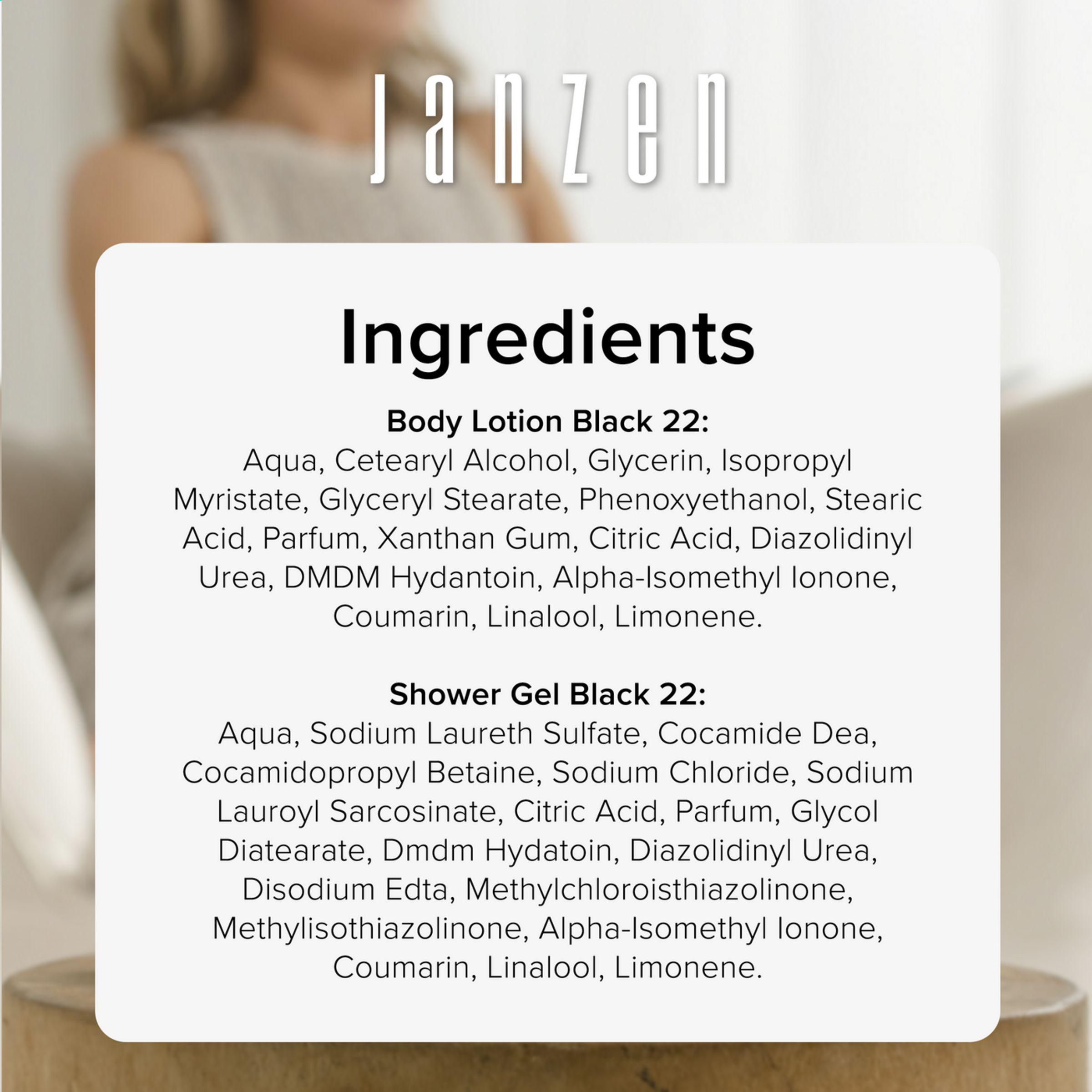 Vue 5 de JANZEN Black 22 Coffret Lettre - 2 articles