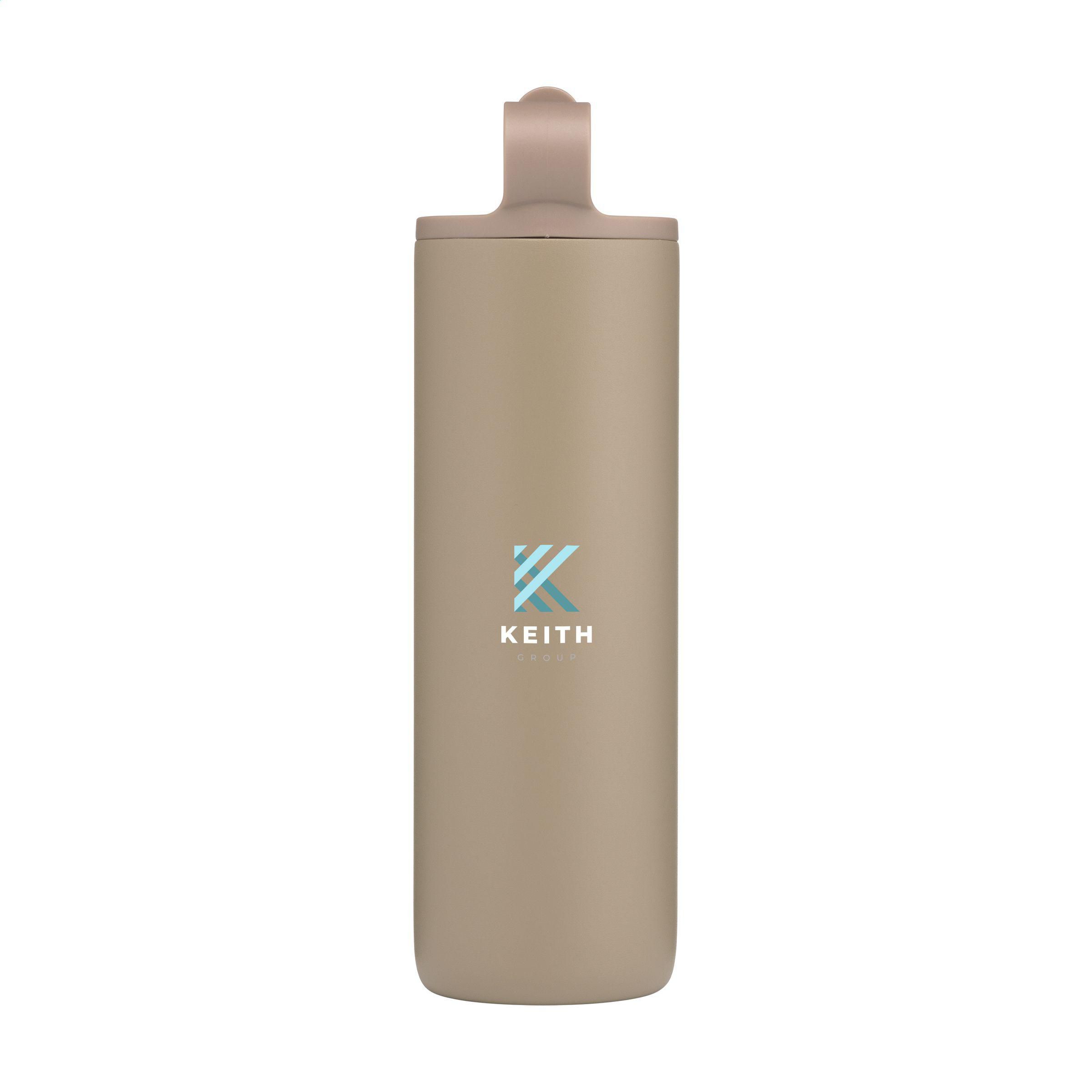 Vue 4 de Bonny RCS Recycled Steel Sportflask 800 ml bouteille