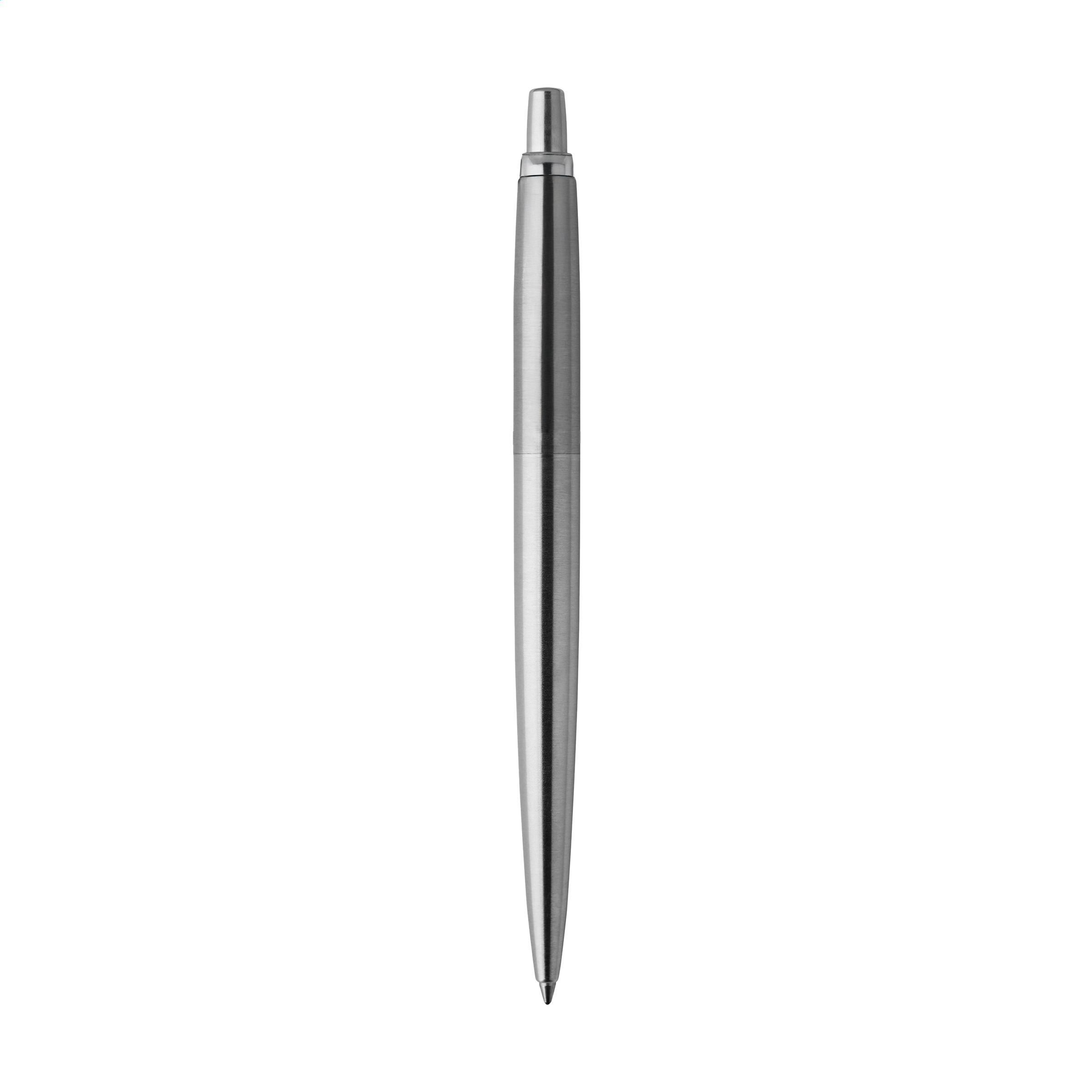 Vue 3 de Parker Jotter Stylo à bille en acier inox - bleu