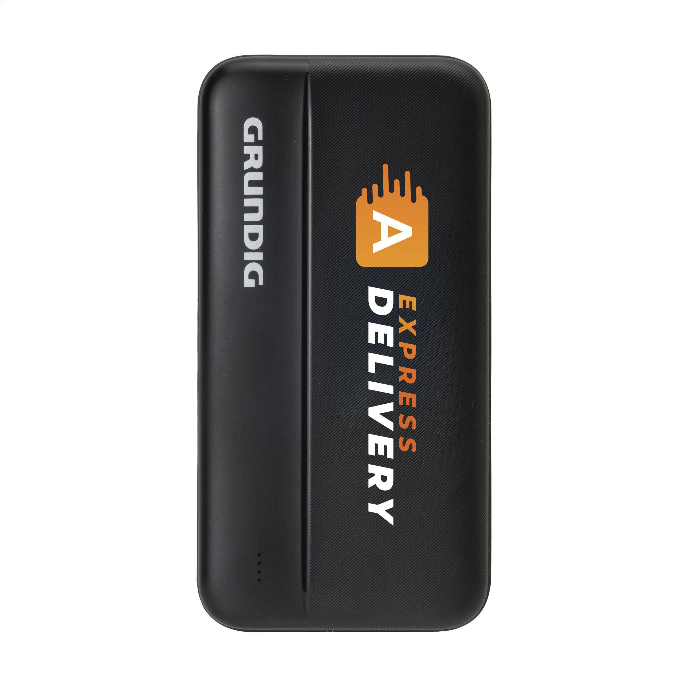 Vue 2 de Grundig Powerbank 20000 mAh batterie externe