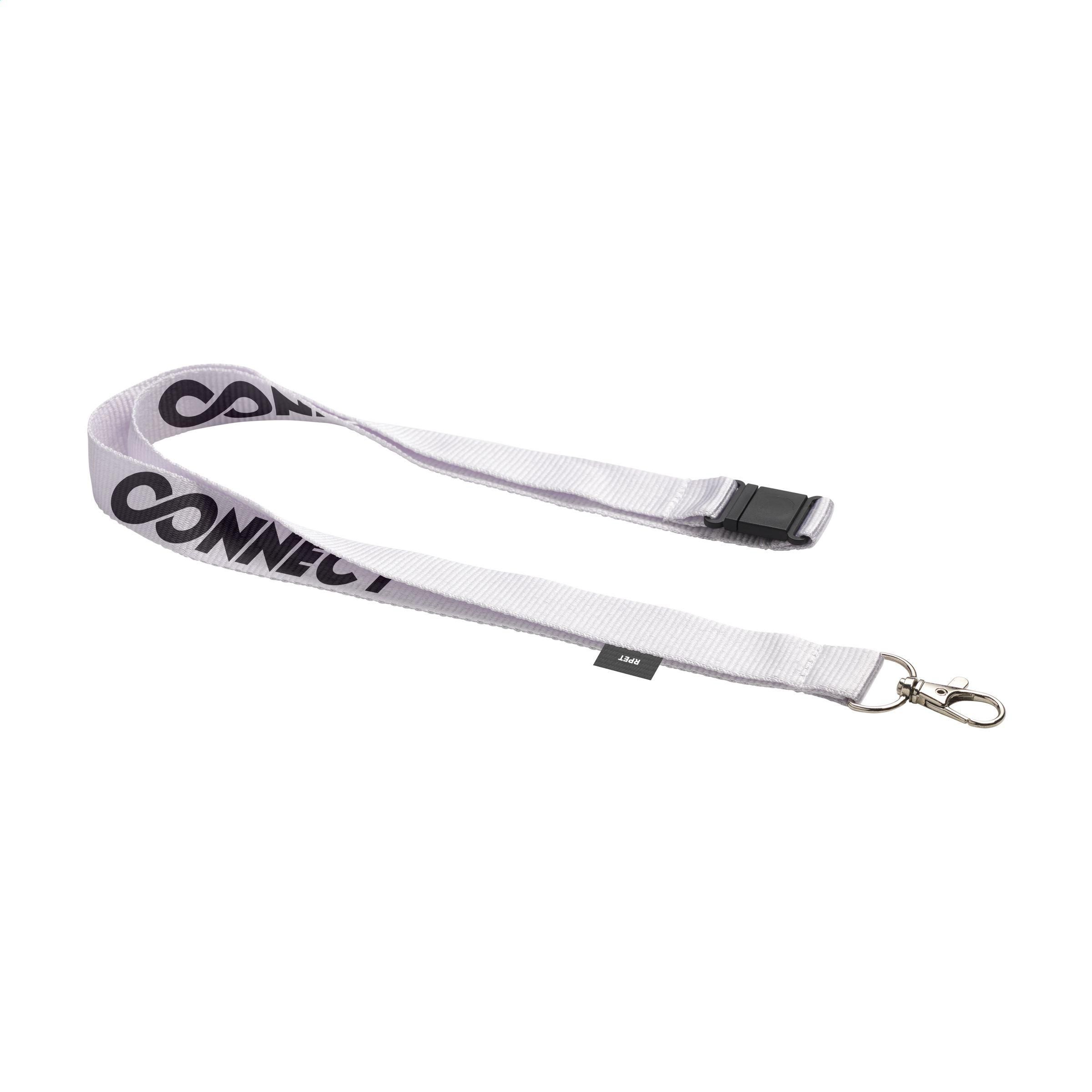 Vue 2 de Lanyard Safety GRS RPET 2 cm tour de cou