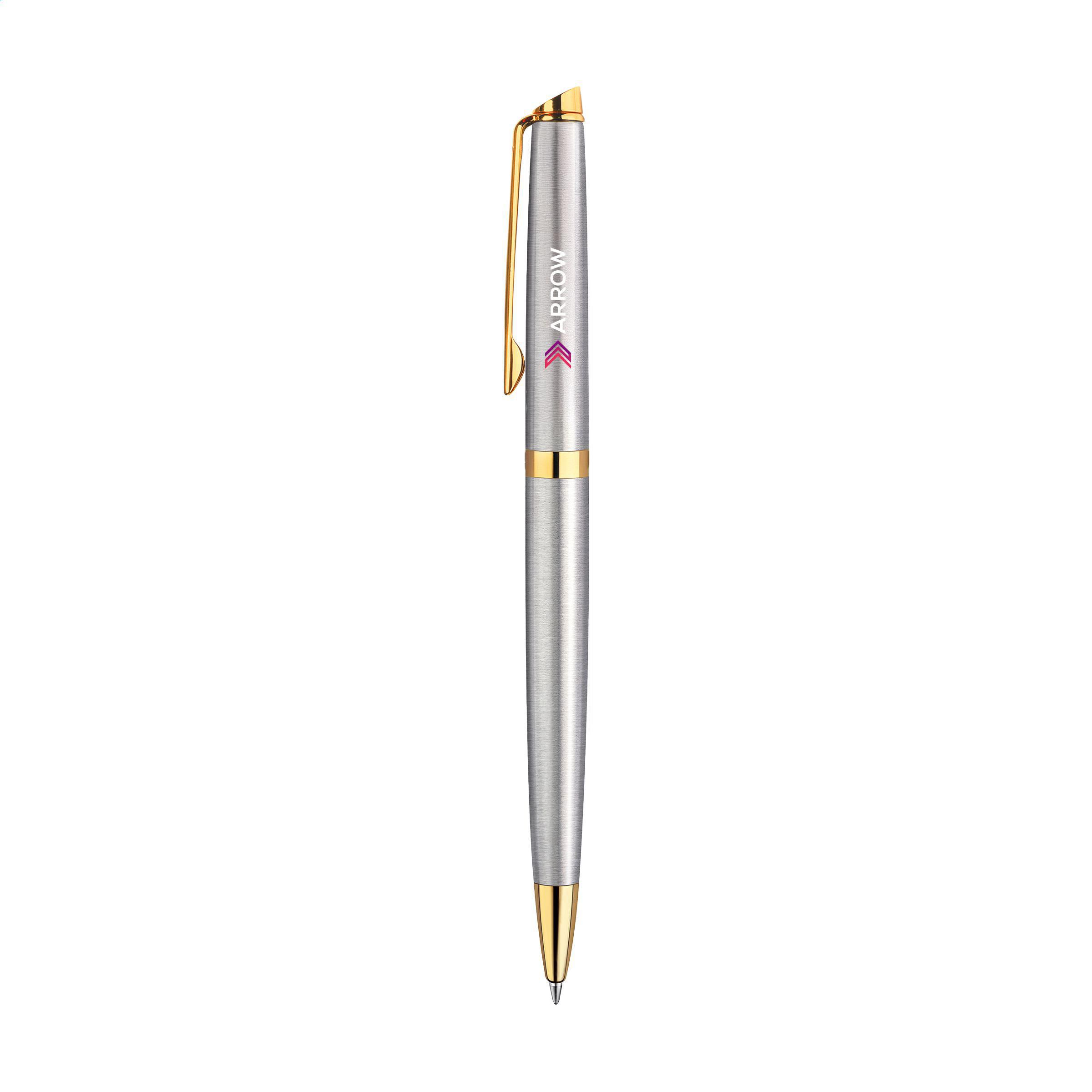 Vue 2 de Waterman Hémisphère Stylo à bille Argent - encre bleue