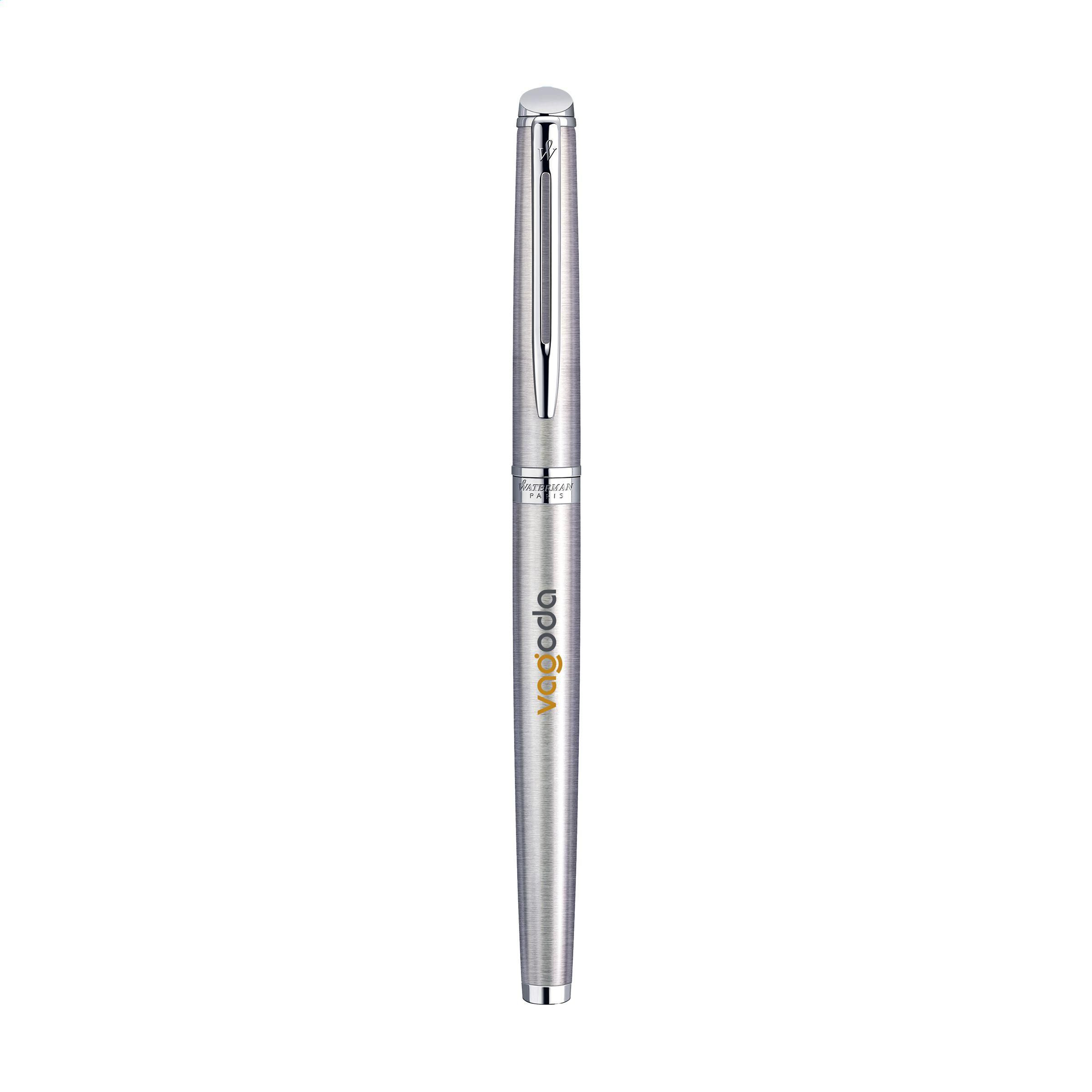 Vue 2 de Waterman Hémisphère Stylo roller Argent - encre noire