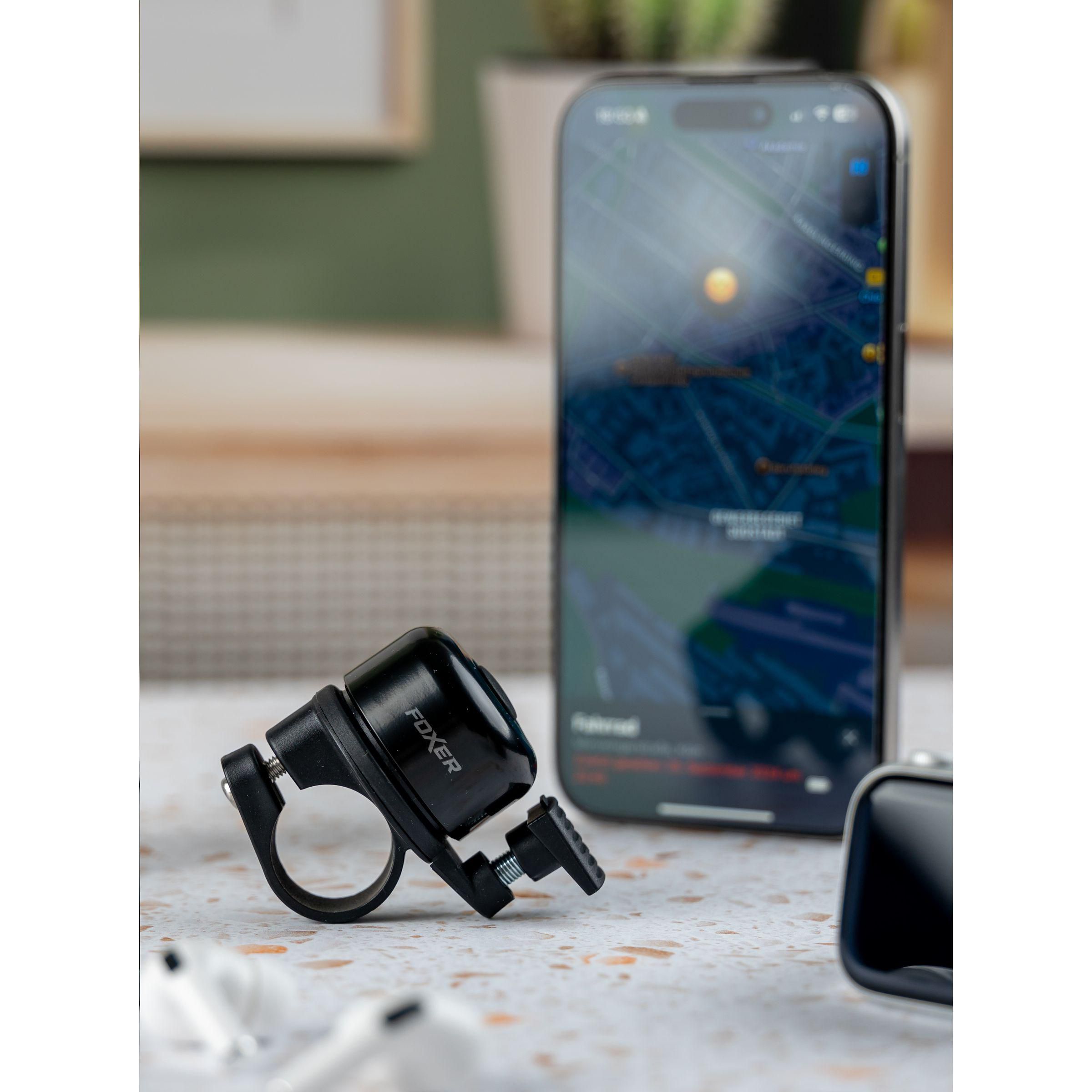 Vue 8 de Airbell Pro Sonnette de vélo