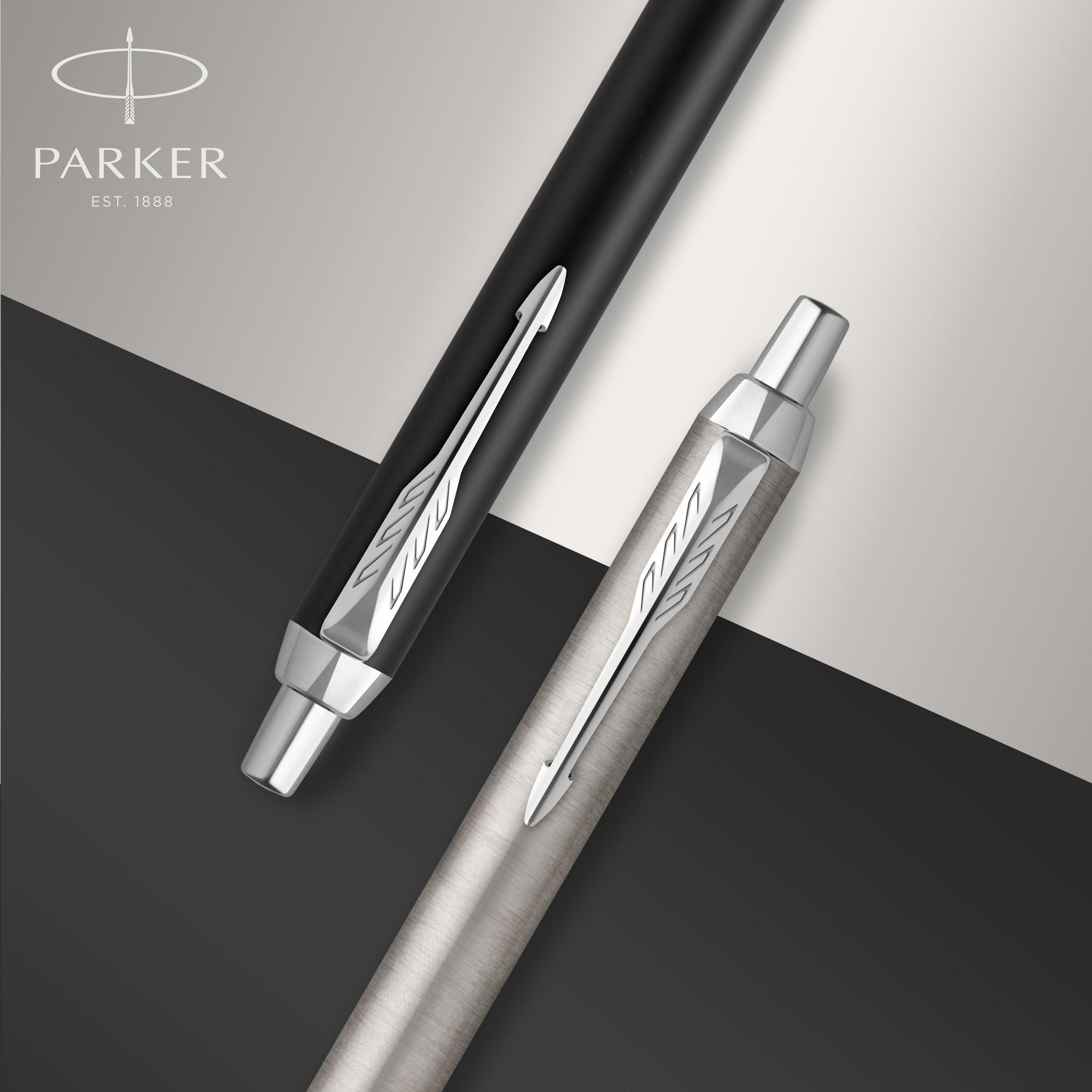 Vue 4 de Parker IM Stylo à bille Mat - bleu