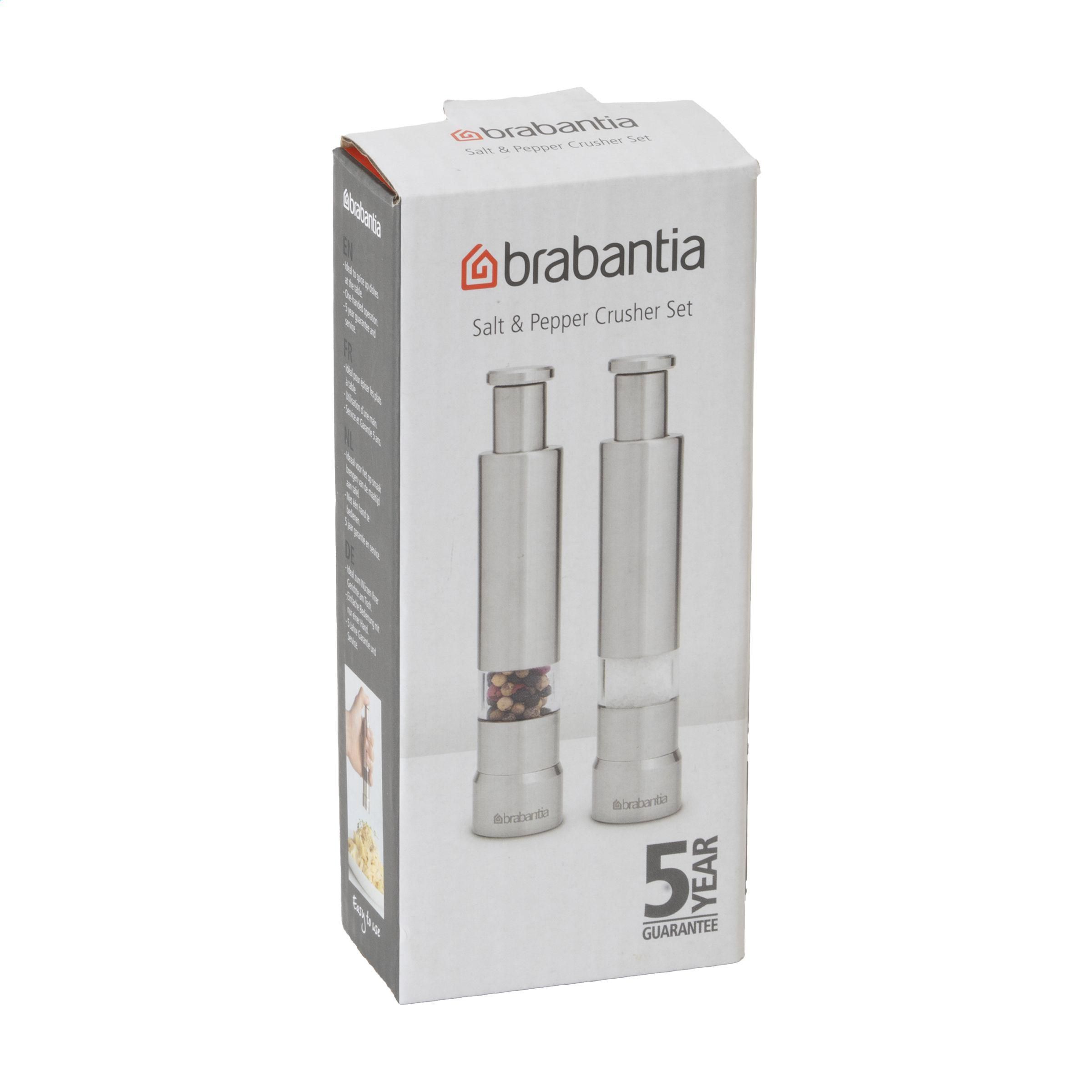 Vue 4 de Brabantia Profile Set moulin à poivre et sel