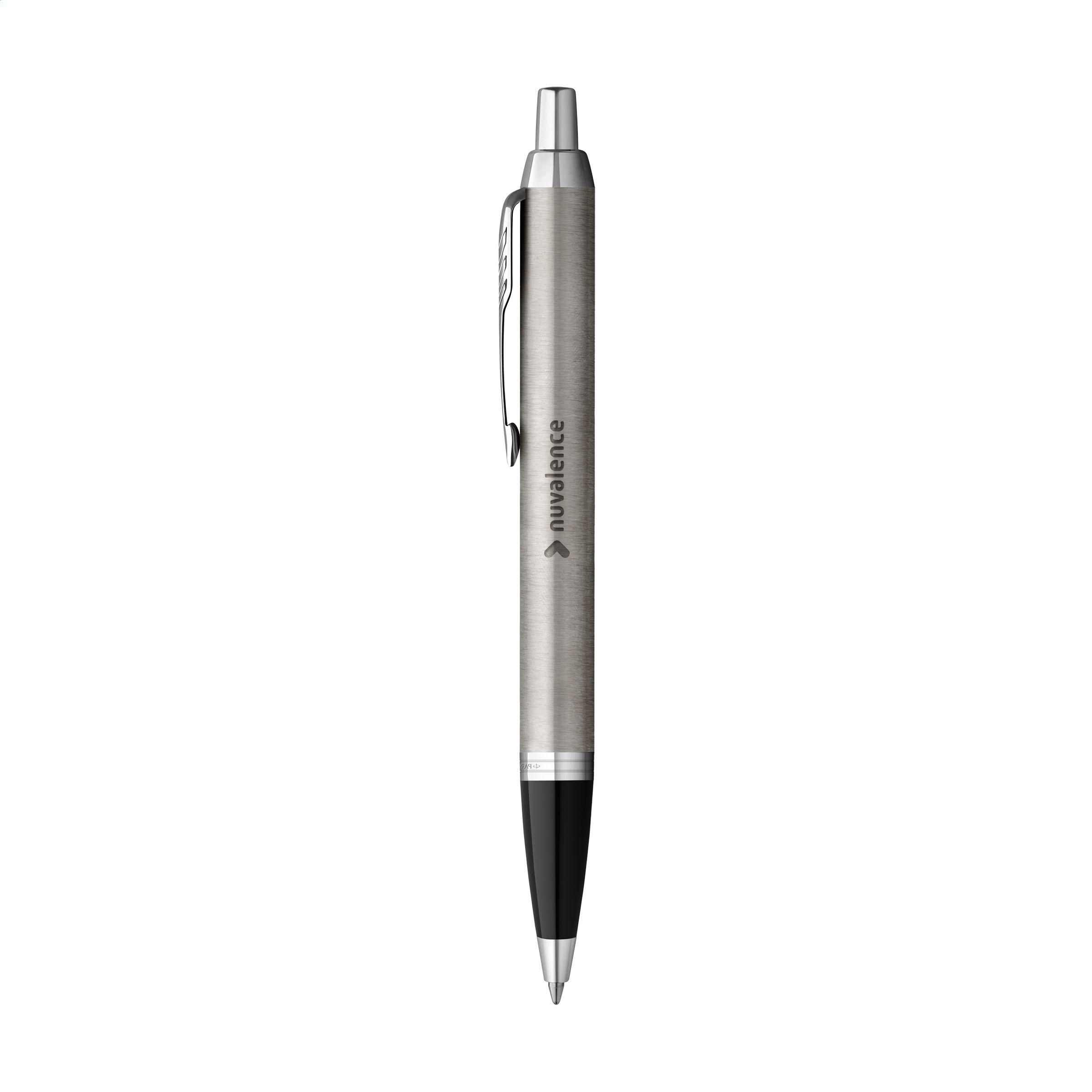 Vue 3 de Parker IM Stylo à bille Mat - bleu