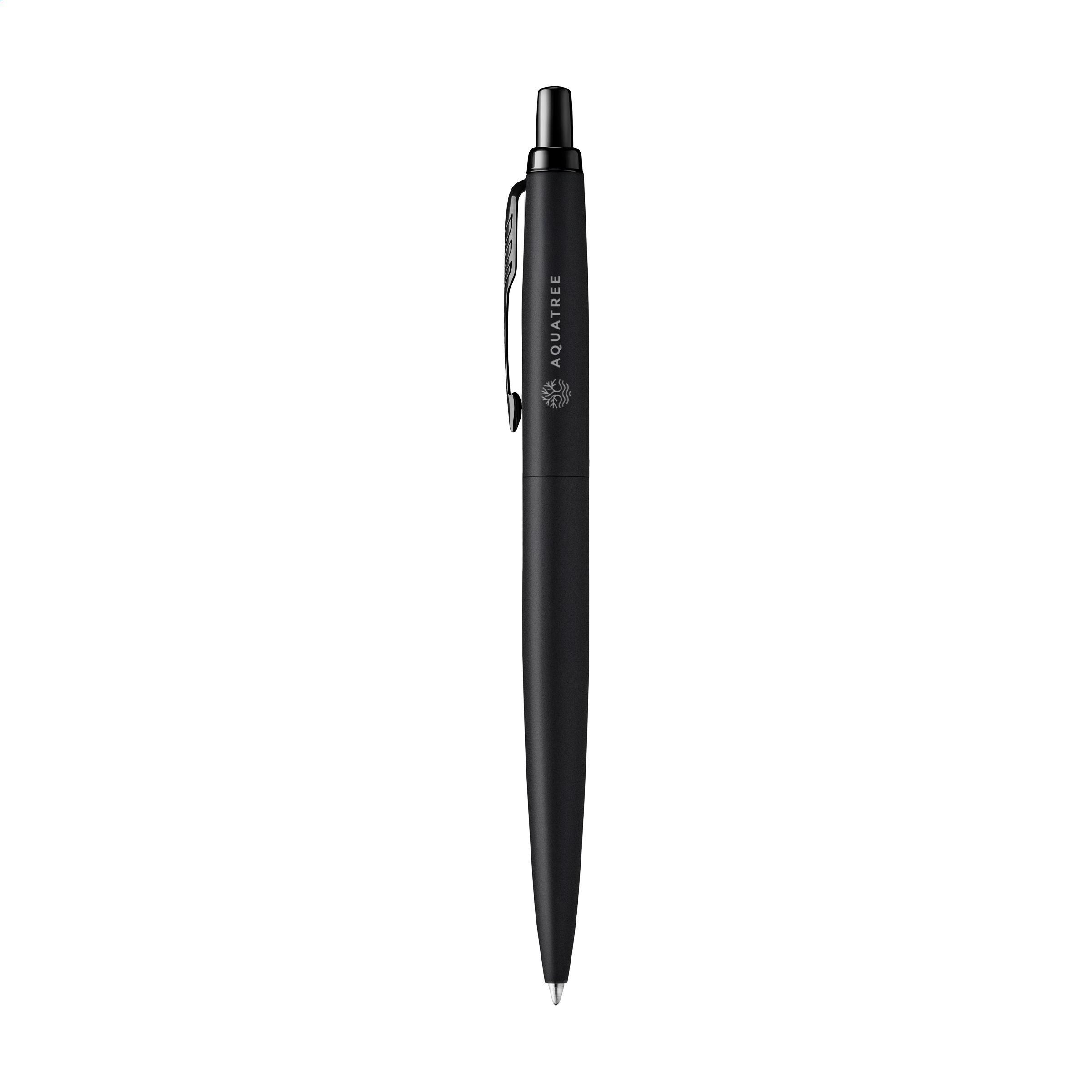 Vue 3 de Parker Jotter XL Black Monochrome Stylo à bille - bleu