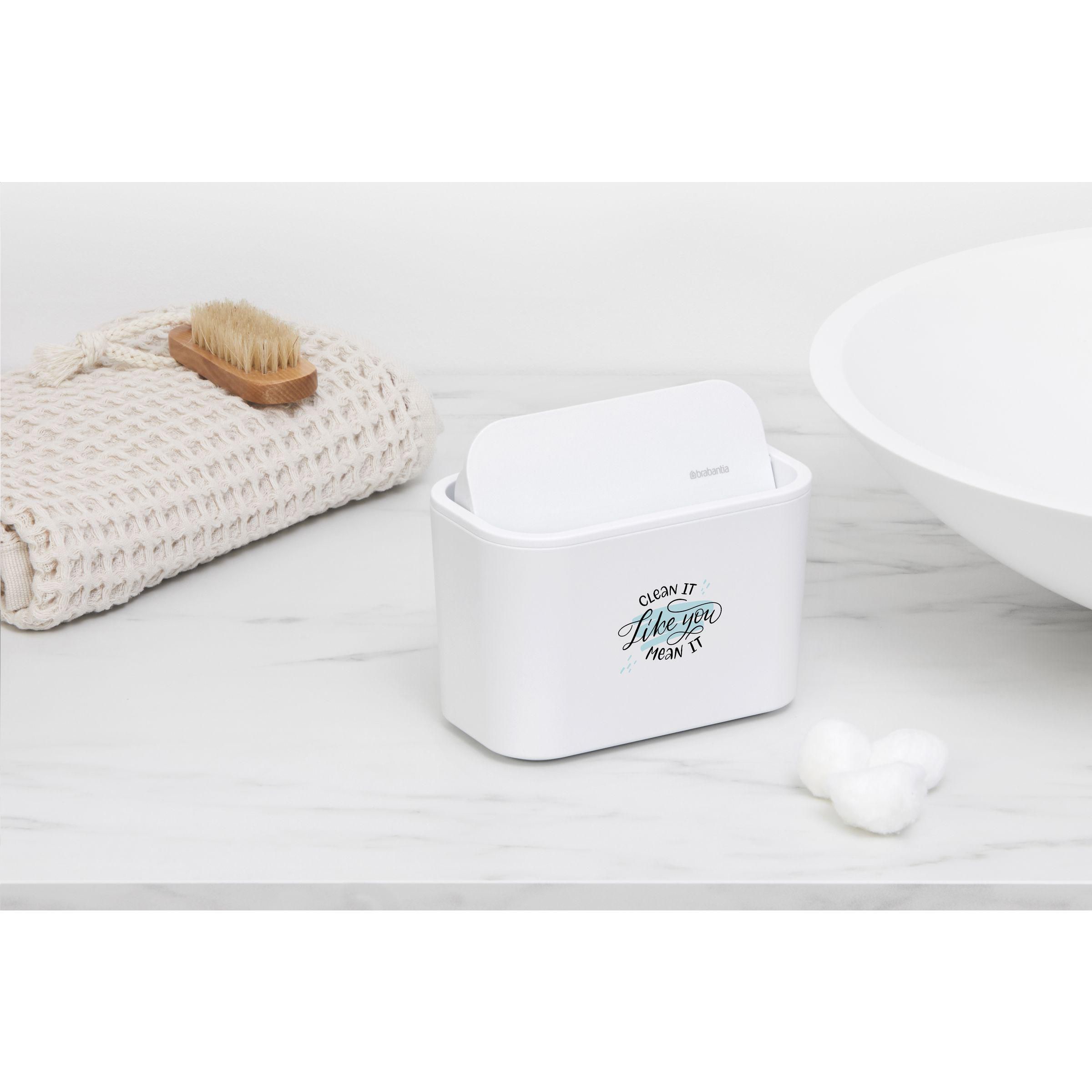 Vue 6 de Brabantia Mindset Poubelle de salle de bain