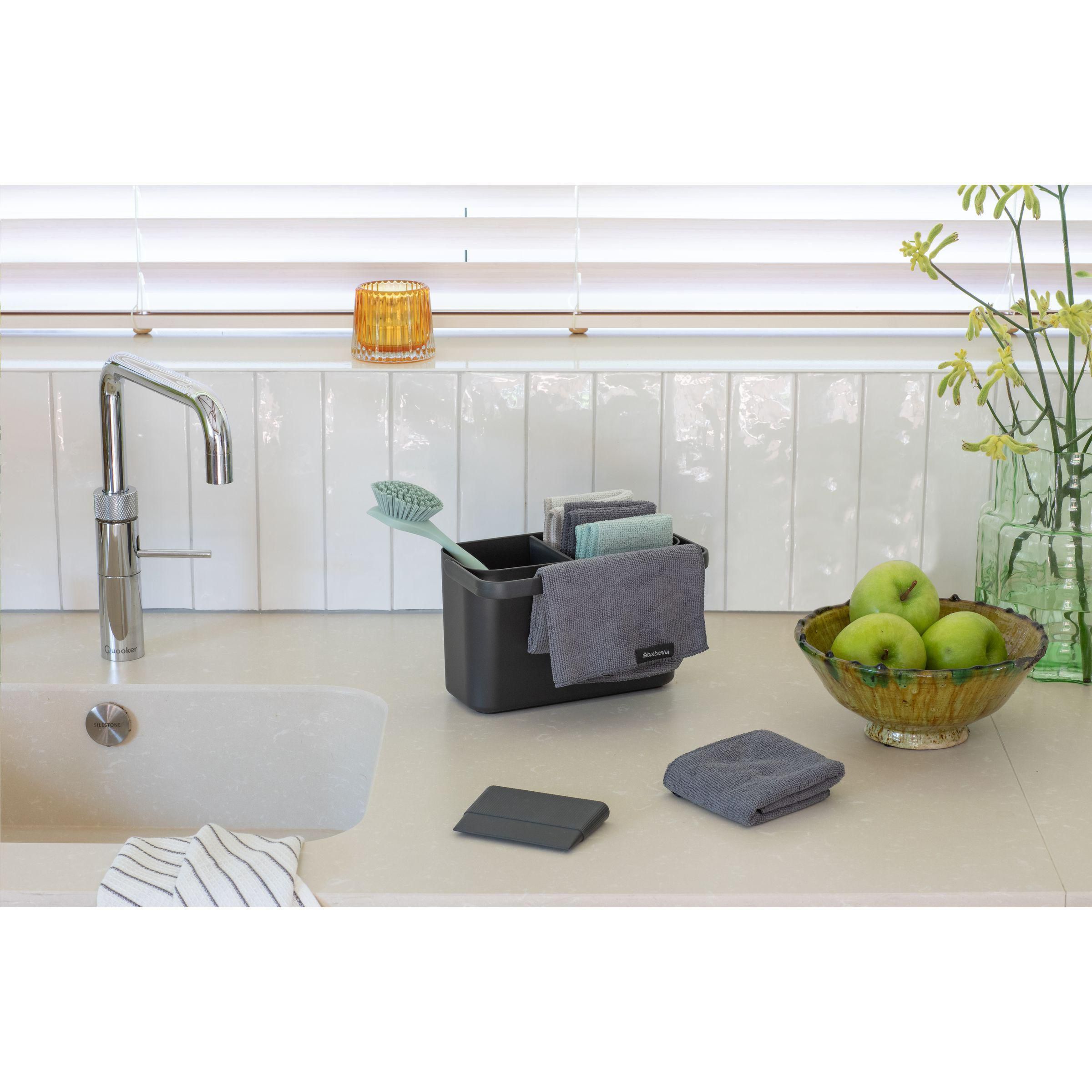 Vue 7 de Brabantia SinkSide Organiser Set de nettoyage