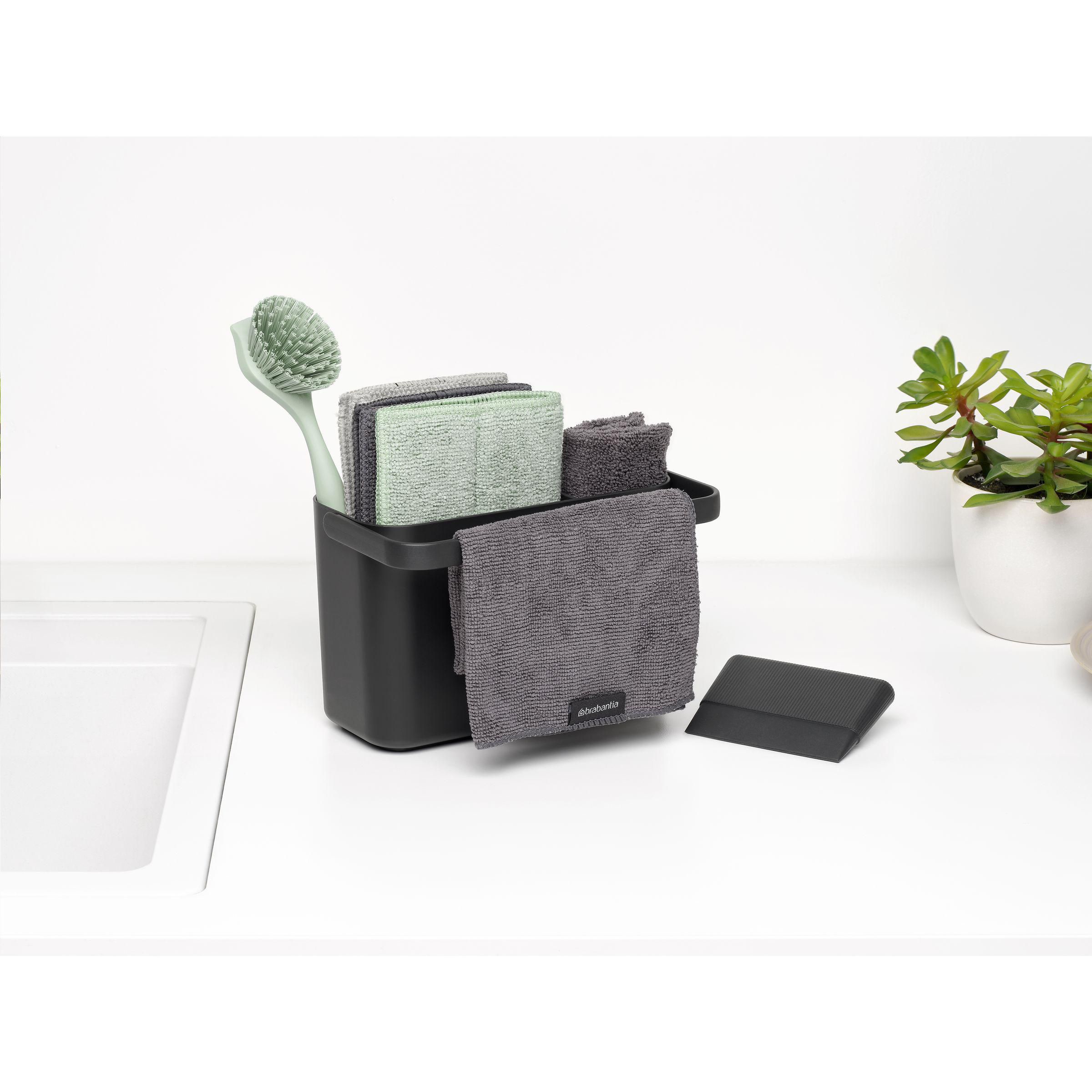 Vue 8 de Brabantia SinkSide Organiser Set de nettoyage
