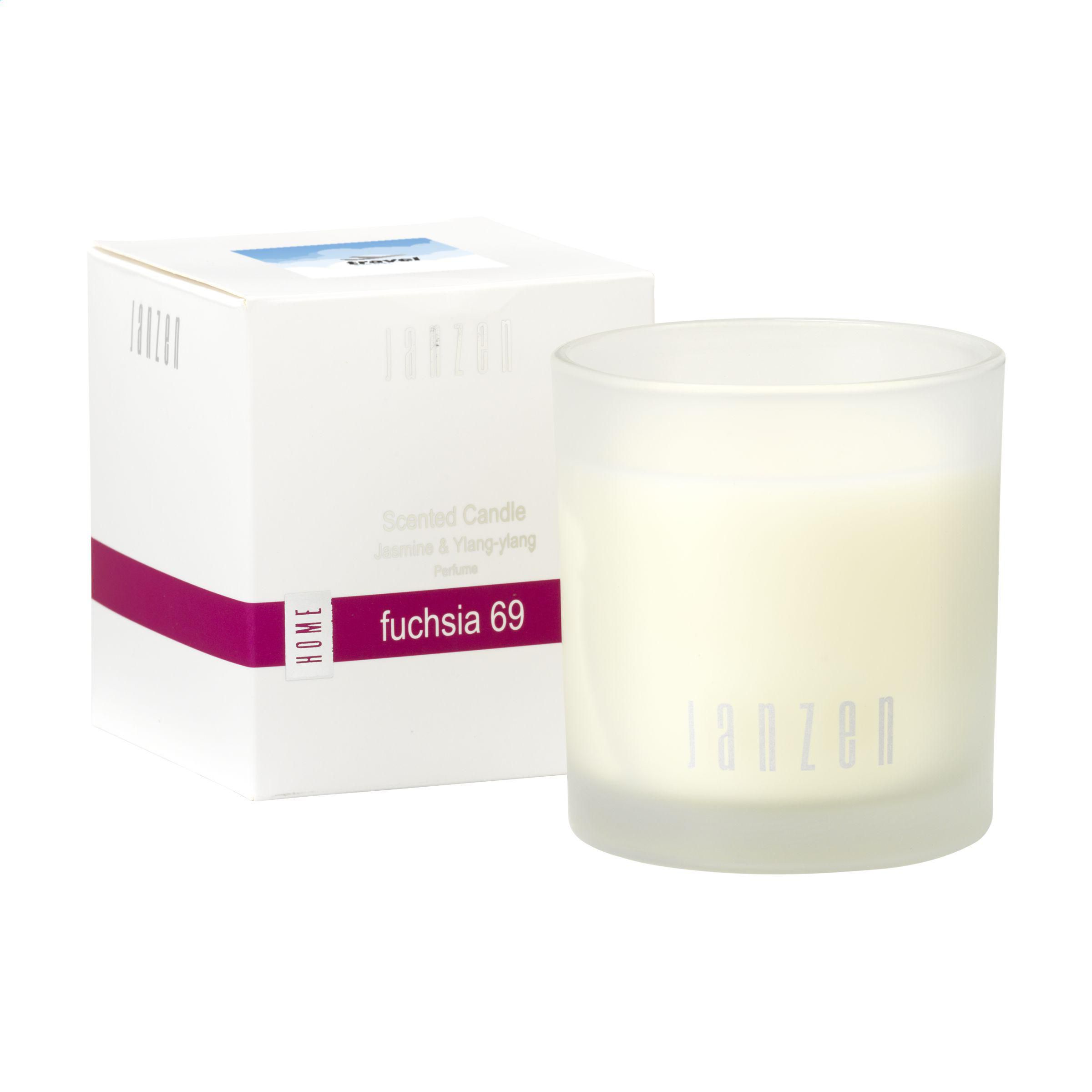 Vue 5 de JANZEN Scented Candle Fuchsia 69 bougie parfumée