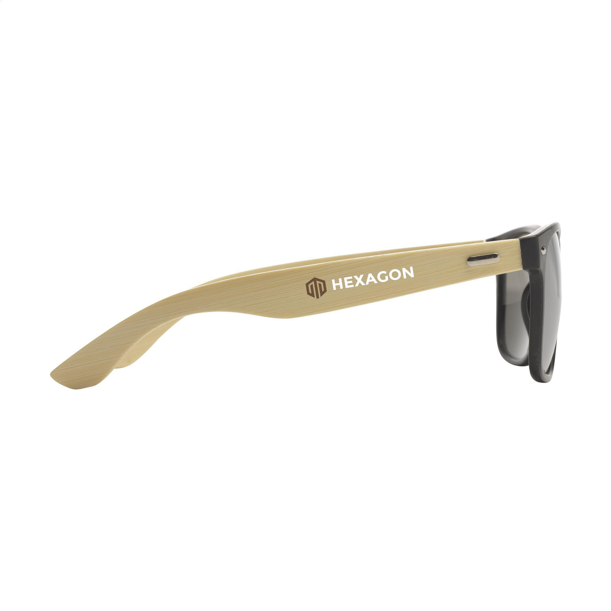 Vue 3 de Malibu Mix lunettes soleil paille de blé